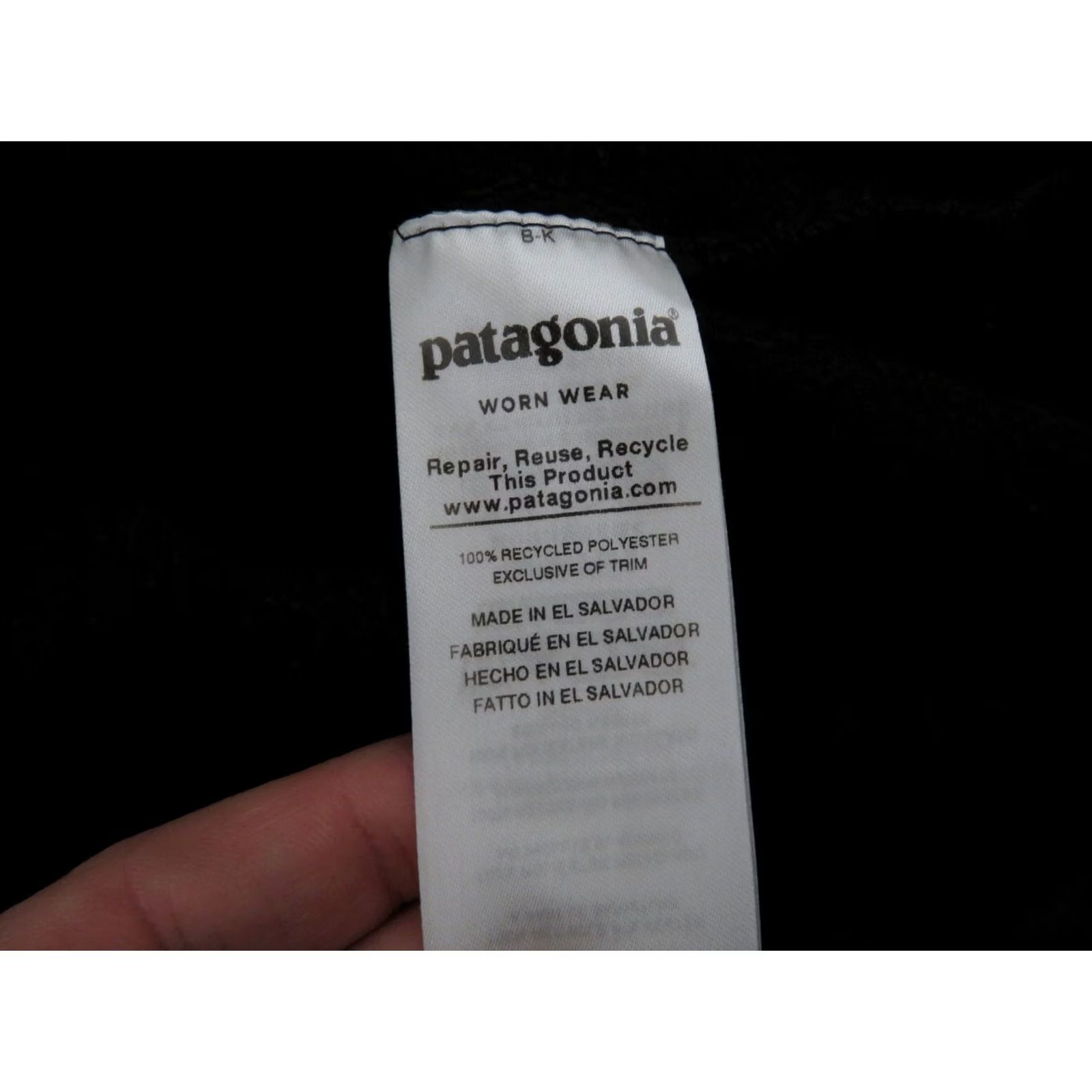 Patagonia Patagonia Snap-T Fleece Jacket Womens Sz Small Black Sweatshirt Shirt/Coat Jacket Size S / US 4 / IT 40 - 5 Thumbnail