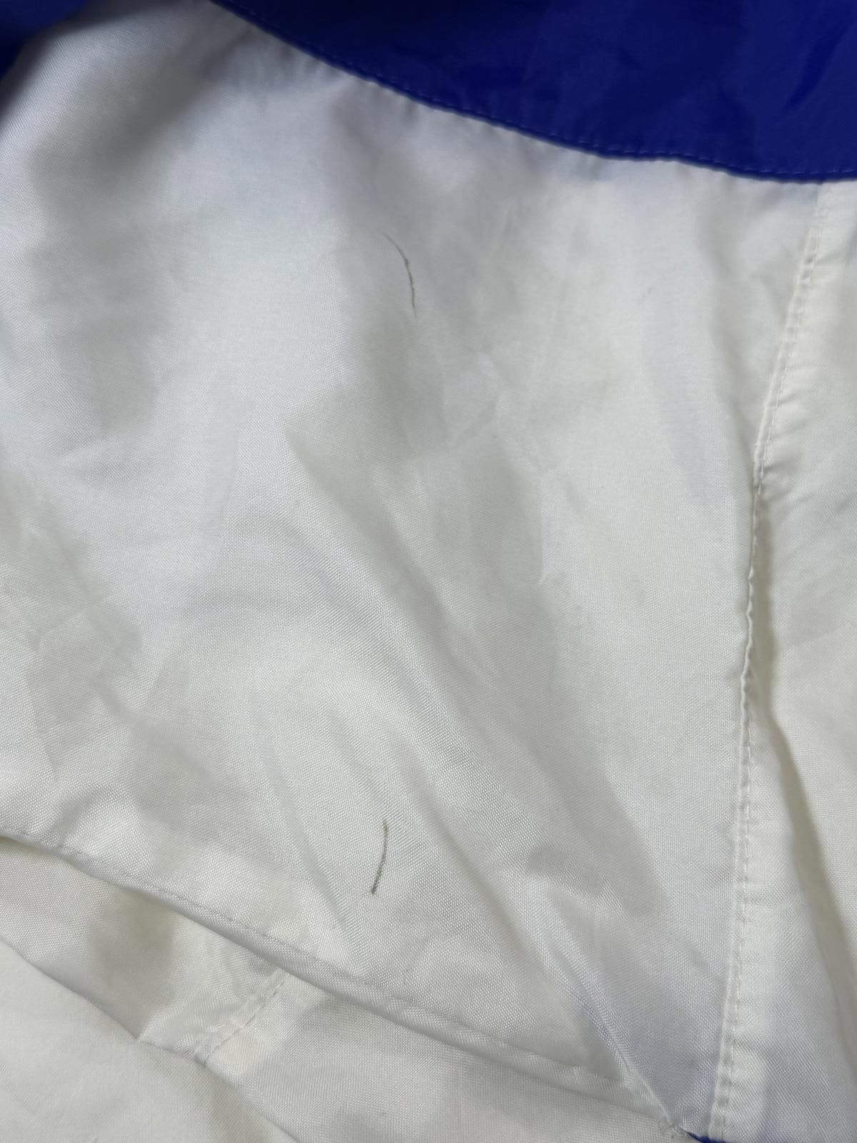 Unknown London Vintage Nike White and Blue Windbreaker Jacket Size US L / EU 52-54 / 3 - 7 Thumbnail