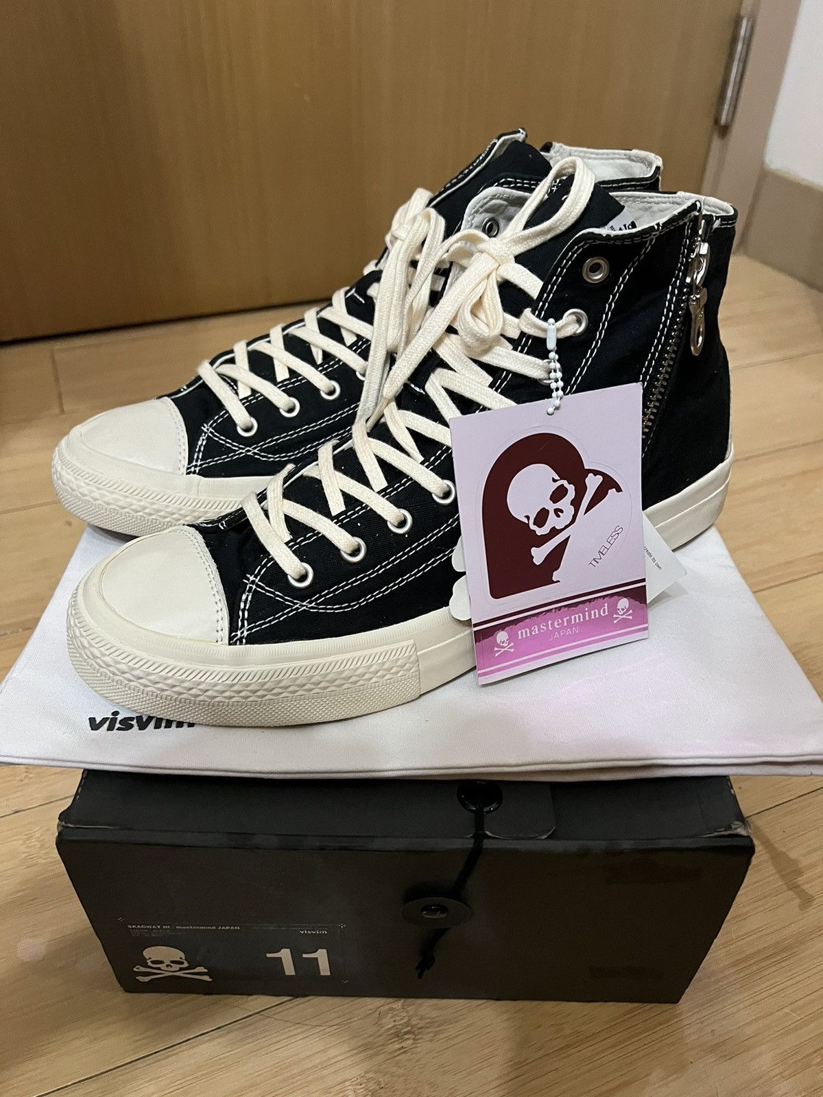 Visvim Visvim x Mastermind Japan Zip Skagway Hi Lo G patten WORLD Size US 11 / EU 44 - 1 Thumbnail