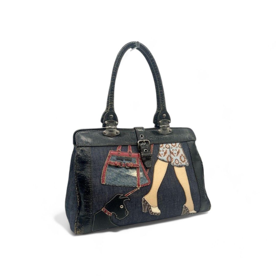 Miu Miu Denim Bag | Grailed