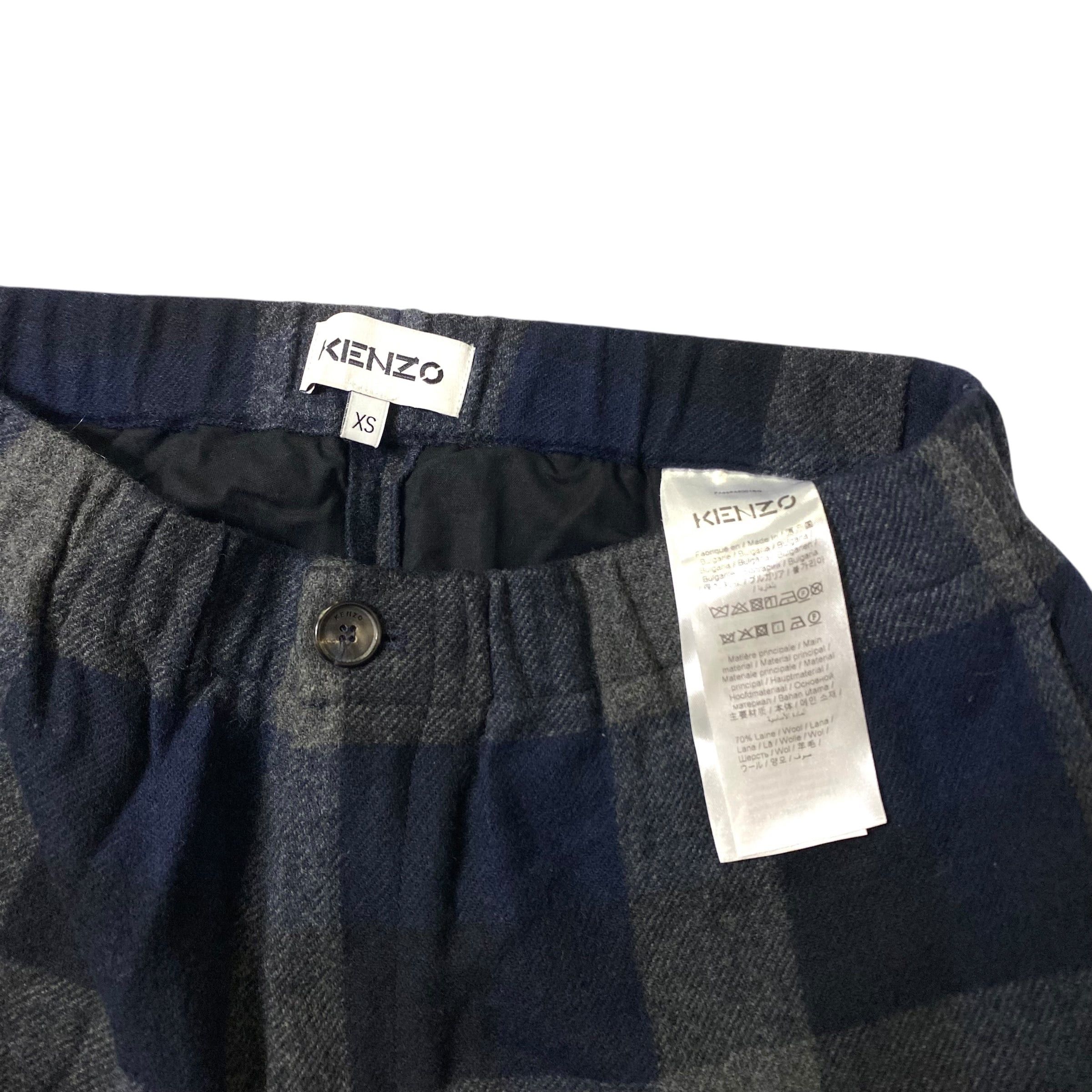Kenzo Kenzo Mens Wool Slacks Pants Plaid Size US 28 / EU 44 - 5 Thumbnail