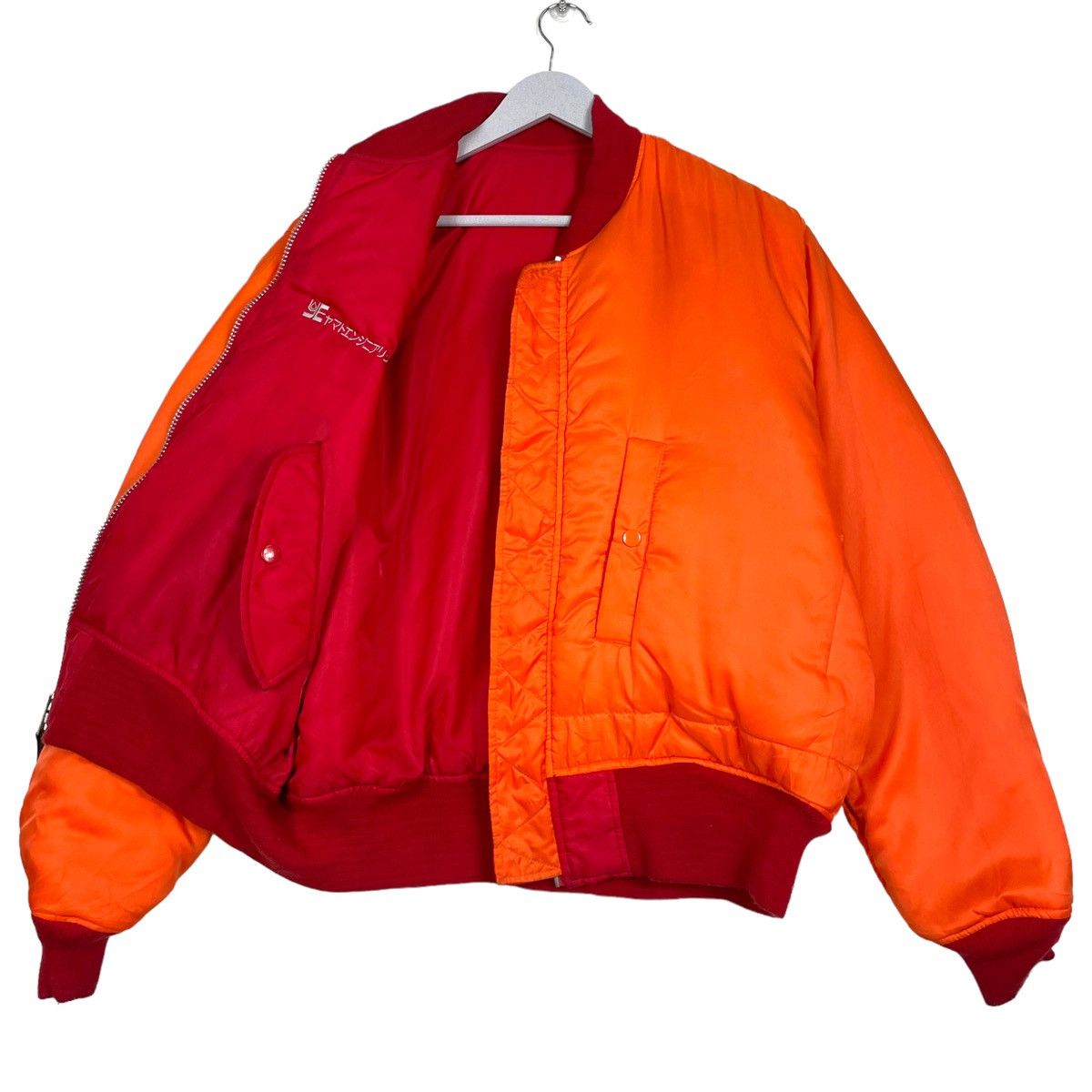 Japanese Brand 💥TORAICHI JAPAN REVERSIBLE BOMBER RIOT JACKET Size US XL / EU 56 / 4 - 10 Thumbnail