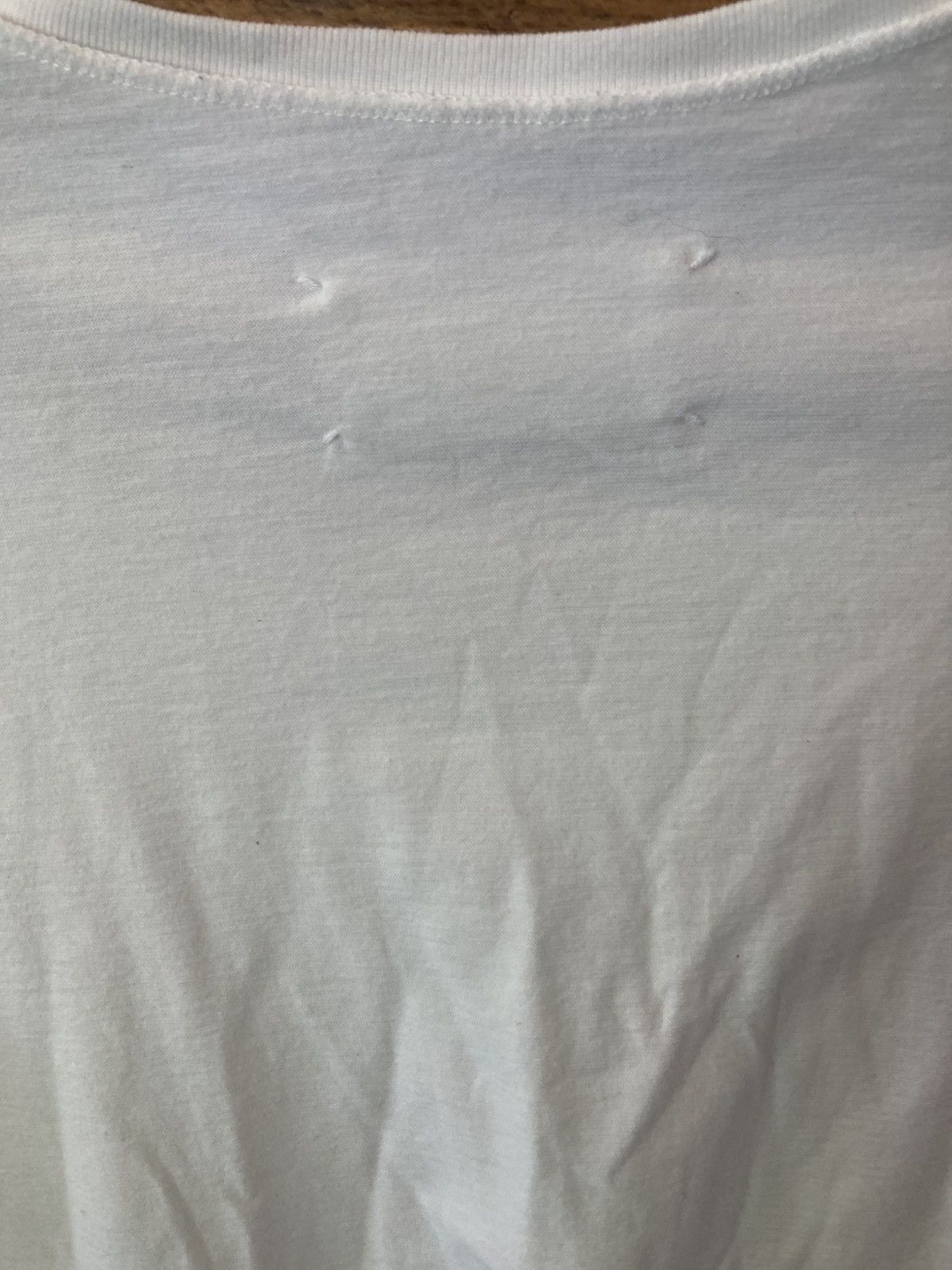 Maison Margiela Martin Margiela White Longline Long Sleeve Top Back Slit Size L / US 10 / IT 46 - 6 Thumbnail
