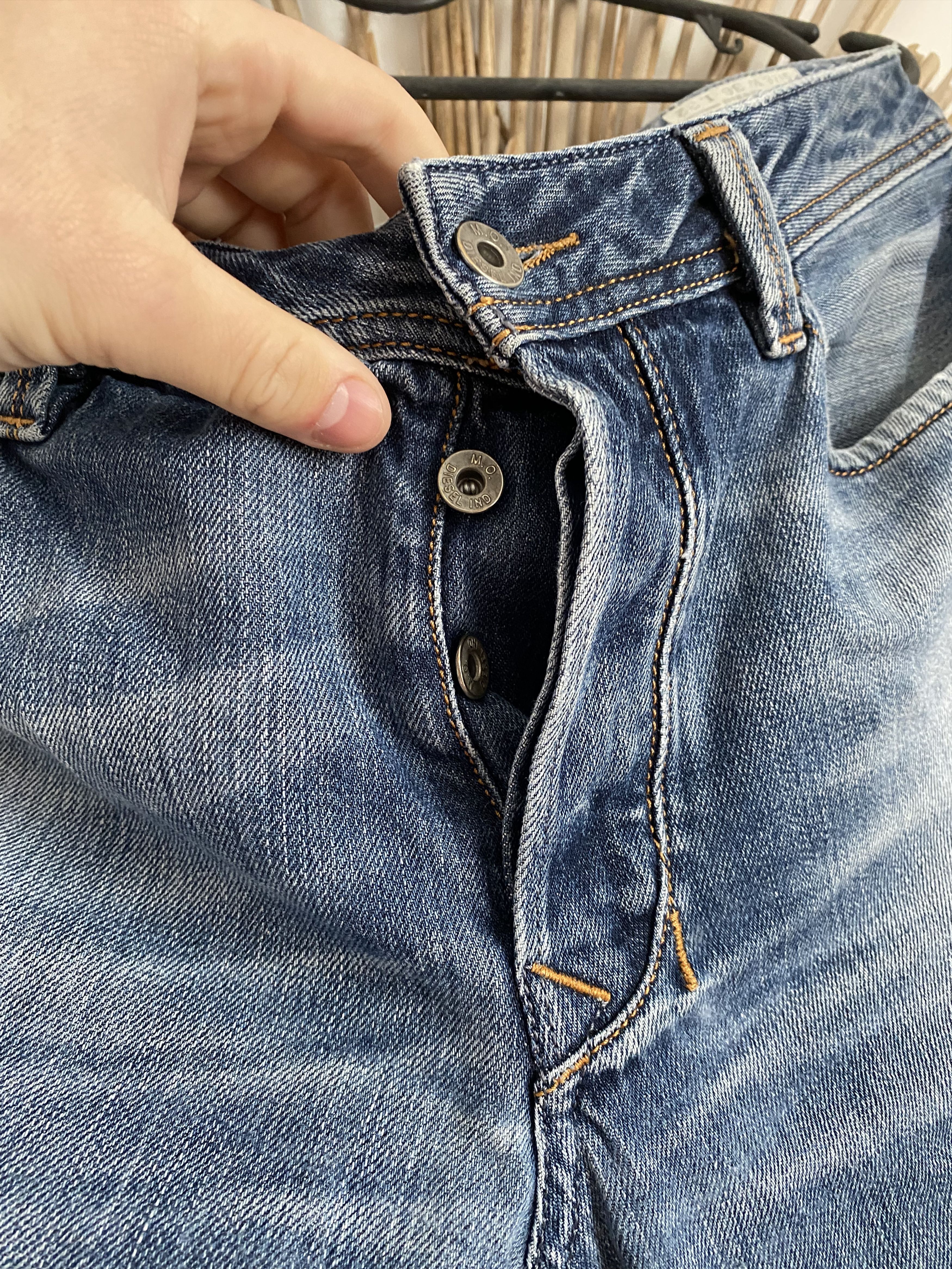 Diesel Vintage Diesel Jeans Distressed Wash Japanese Crazy y2k 90s Size US 36 / EU 52 - 11 Thumbnail