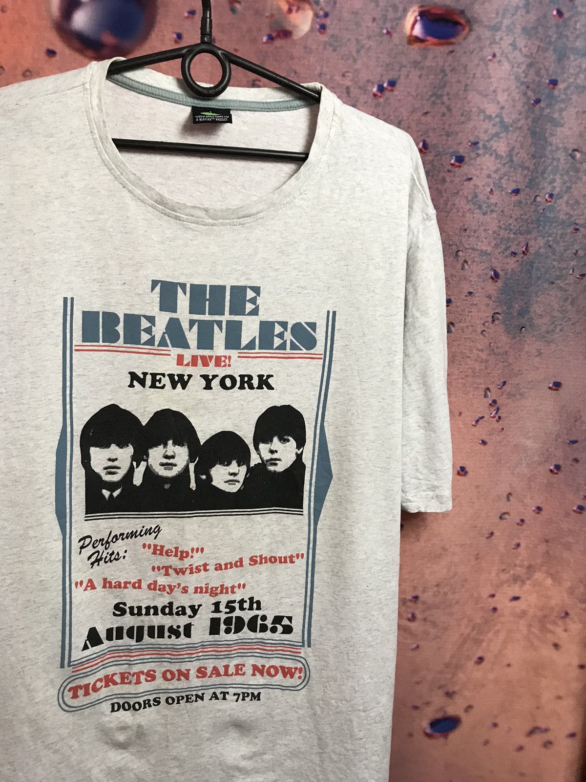 Band Tees Vintage The Beatles band rock tee Size US XL / EU 56 / 4 - 1 Thumbnail
