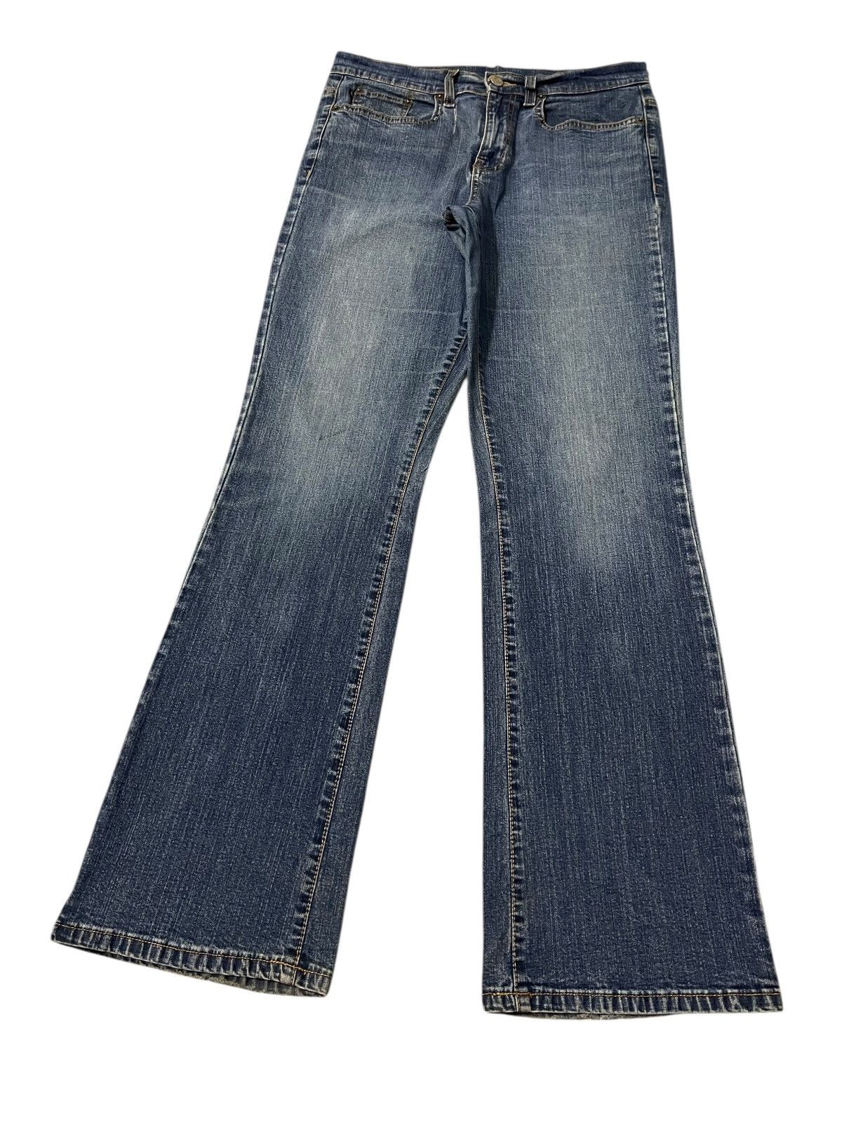 Polo Ralph Lauren FLARED💥 Polo Ralph Lauren Low Rise Flare Jeans Denim Size US 30 / EU 46 - 3 Thumbnail