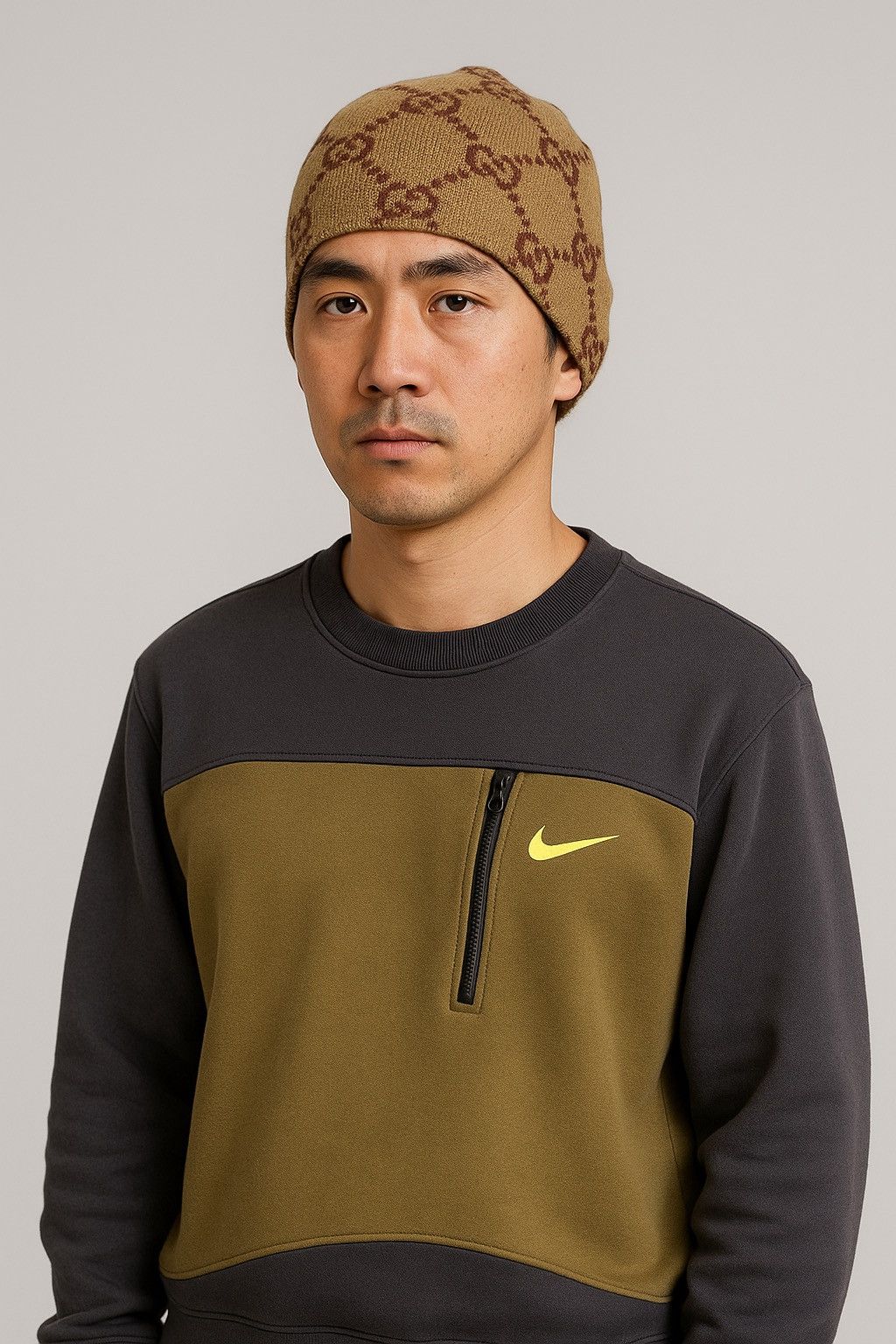 Stussy Vintage Stucci Monogram Beanie Hat Size ONE SIZE - 1 Thumbnail