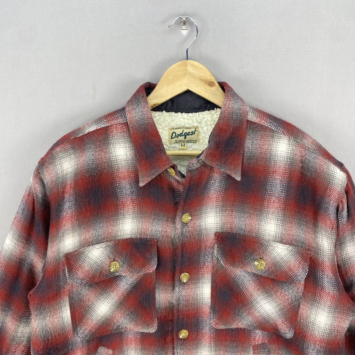Japanese Brand Vintage Y2k Dodgest Button Up Shadow Plate Jacket Size US M / EU 48-50 / 2 - 7 Thumbnail