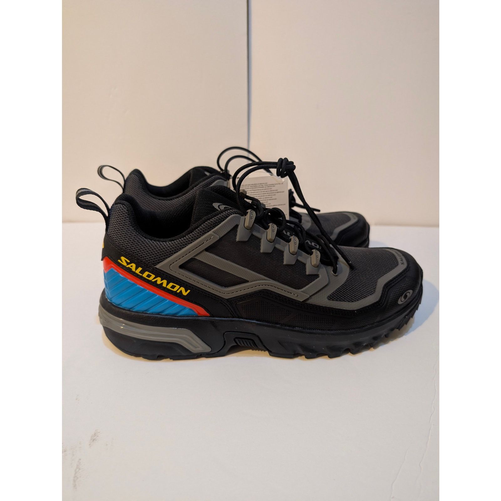 Salomon Salomon ACS + FT Black Pewter Fiery Red New Gorpcore Size 10 Size US 10 / EU 43 - 3 Thumbnail
