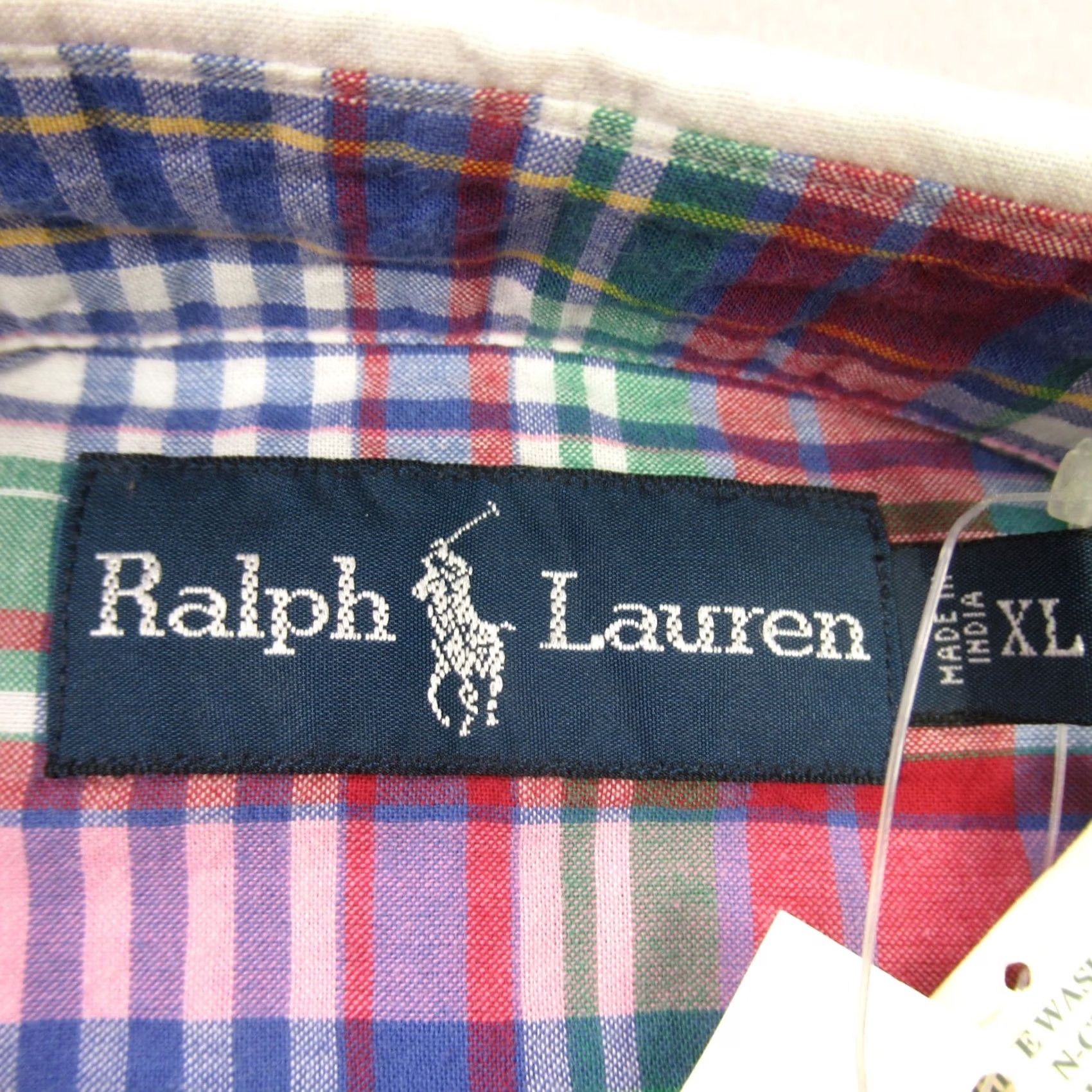 Ralph Lauren Ralph Lauren Shirt Mens XL Short Sleeve Button-Up Lightweight Plaid Color Multicolor Casual Workwear Regular Fit Button-Down Collar 1/4 2004 Size US XL / EU 56 / 4 - 4 Thumbnail