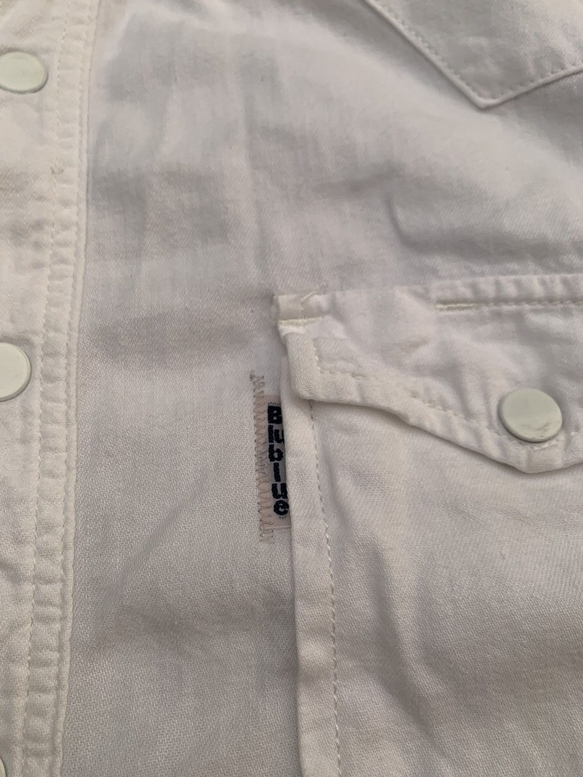45rpm × Blue Blue Japan × RRL Ralph Lauren Blue Blue Japan White Shirt Size US L / EU 52-54 / 3 - 5 Thumbnail