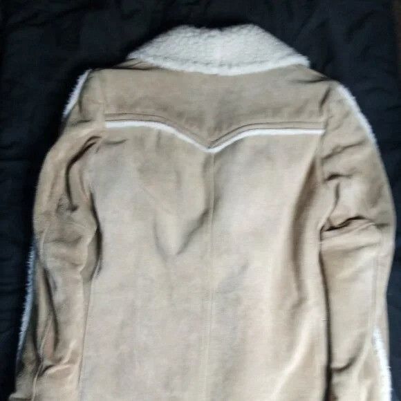 Sears Vintage Sears Western Outdoor Shearling Leather Coat Jacket Size US M / EU 48-50 / 2 - 3 Thumbnail