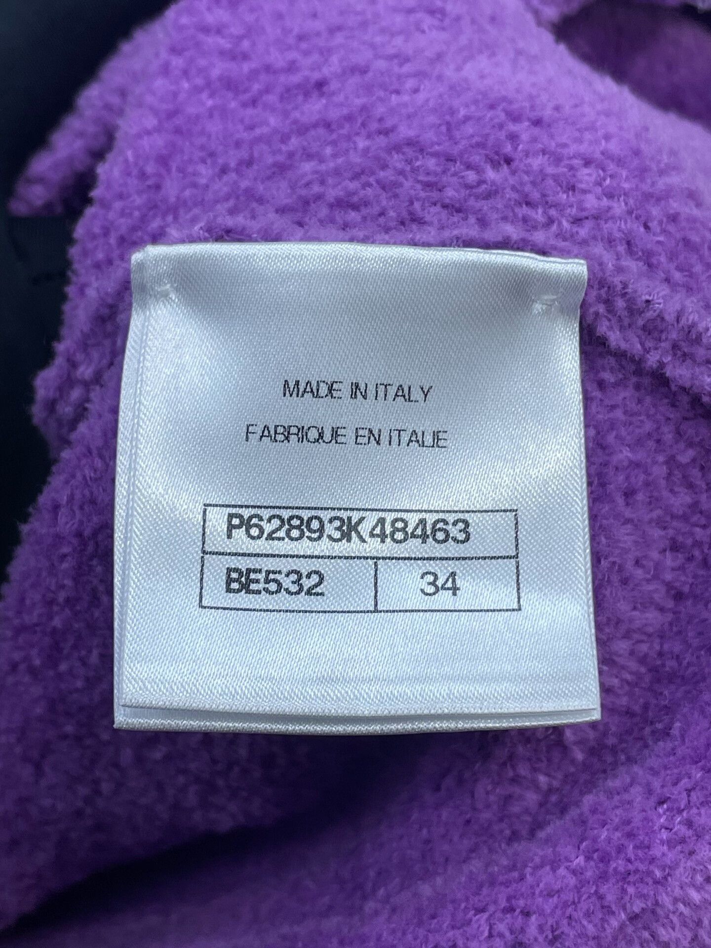 Chanel Chanel Resort Collection Purple Chain-Trim Cardigan Size XS / US 0-2 / IT 36-38 - 8 Thumbnail