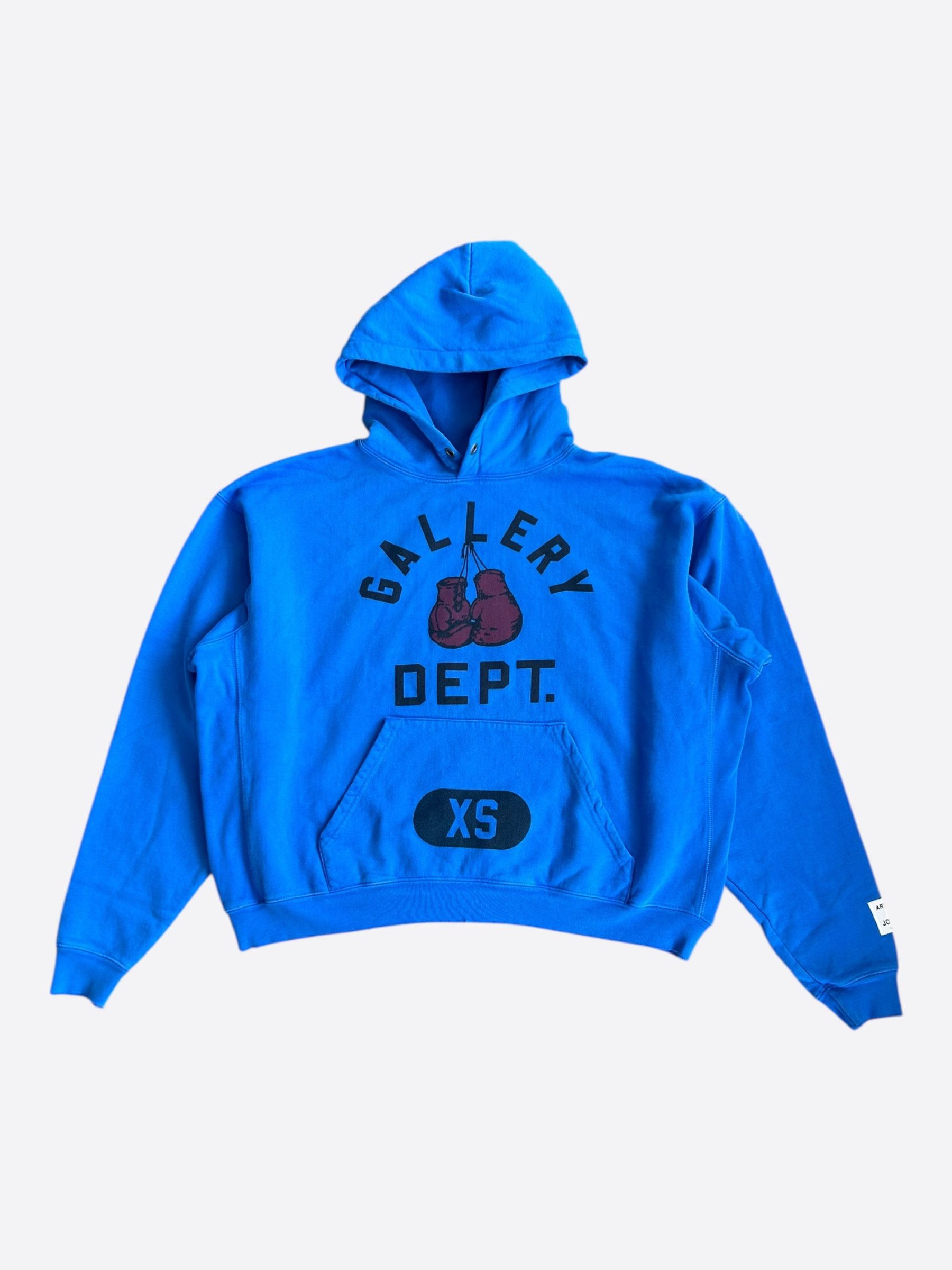 Gallery Dept. Gallery Dept Blue Boxing Gloves Logo Hoodie Size US XS / EU 42 / 0 - 1 Thumbnail