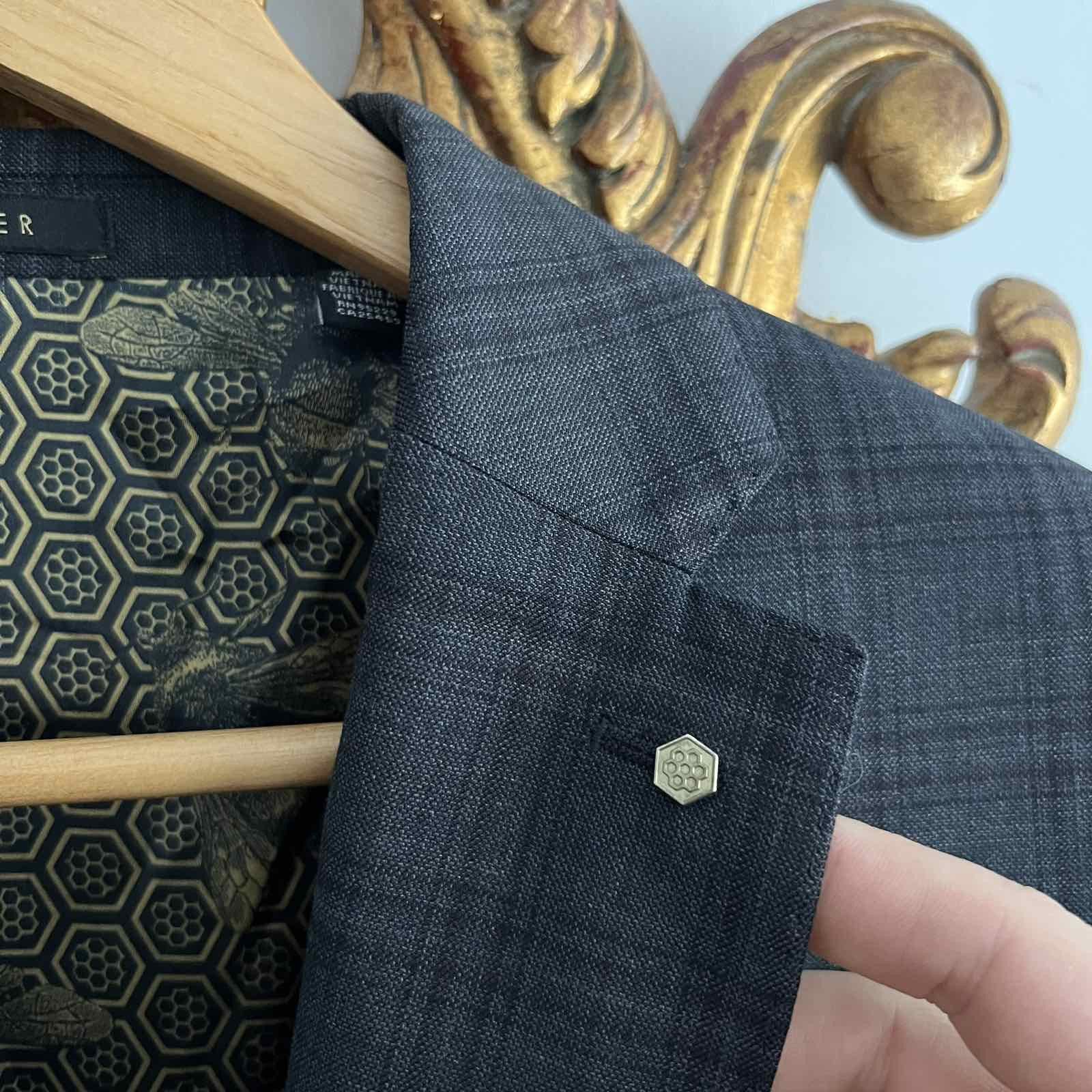 Ted Baker Ted Baker London all over print within blazer Ія 40R Size 40R - 9 Thumbnail