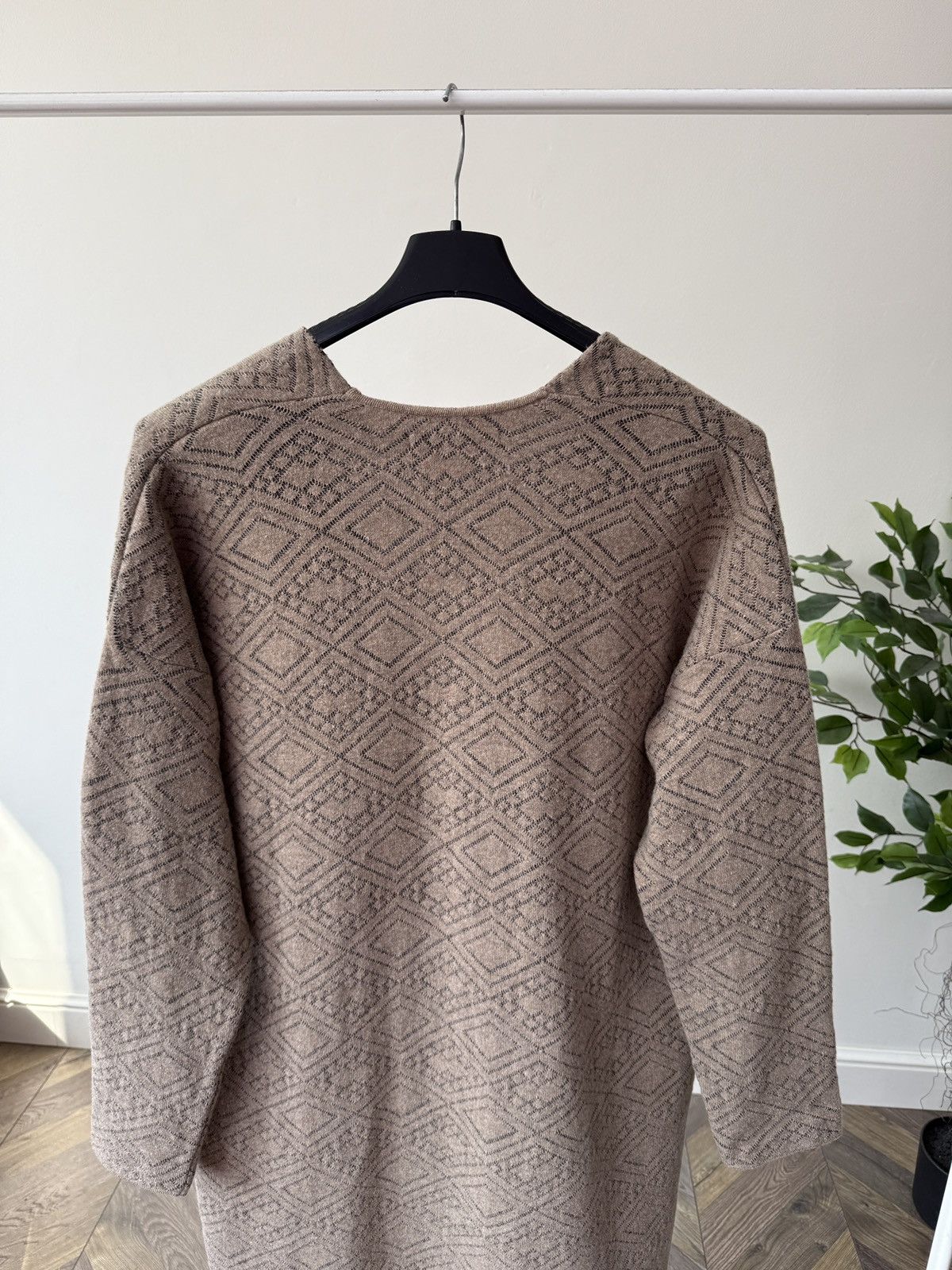 Gudrun Sjoden Vintage Gudrun Sjoden Womens Cardigan Knit Geometric Pattern Size L / US 10 / IT 46 - 10 Thumbnail
