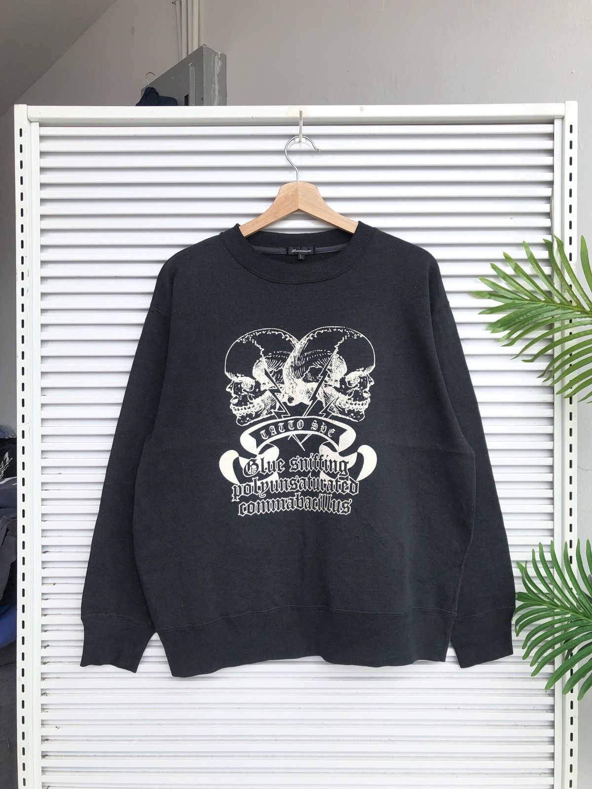 Japanese Brand Vintage Beaumere Skulls Crewneck Size US L / EU 52-54 / 3 - 1 Thumbnail