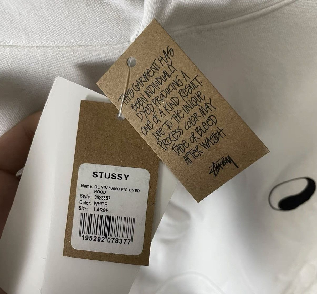 Our Legacy Our Legacy x Stussy Tai Chi Print Hoodie J29 Size US L / EU 52-54 / 3 - 2 Thumbnail