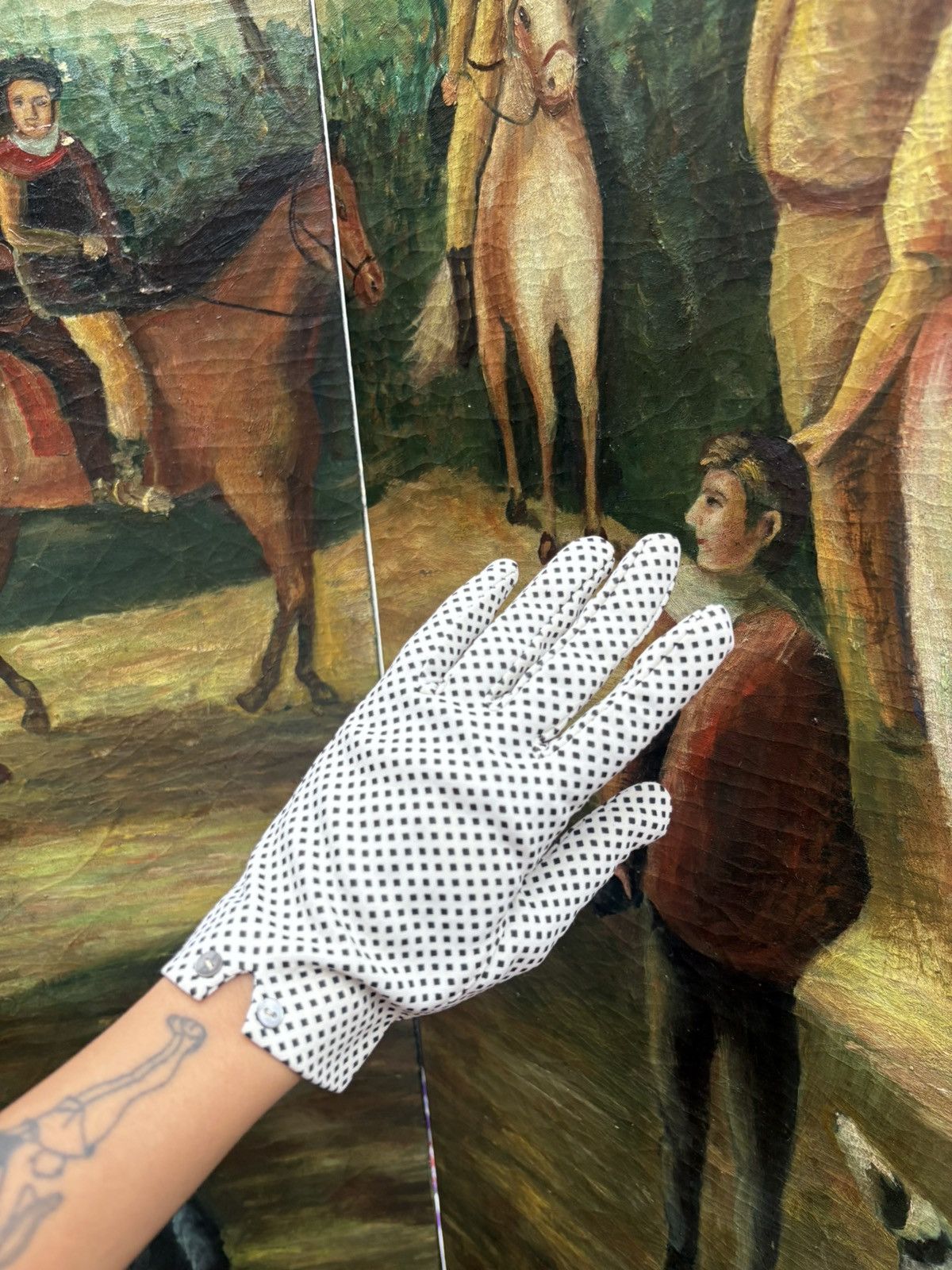 Vintage Vintage gloves Size ONE SIZE - 12 Thumbnail