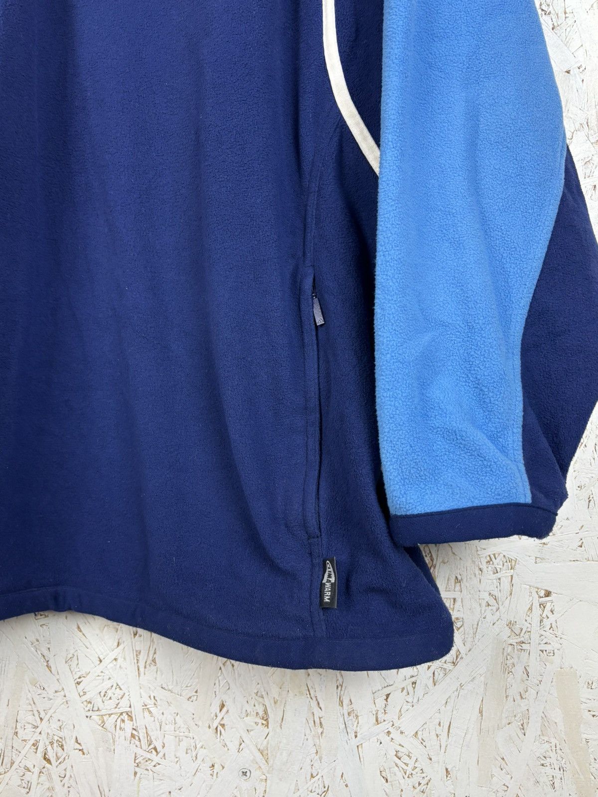 Adidas 00s Adidas Djurgardens IF 2000/01 DIF Half Zip Fleece Blue L Size US L / EU 52-54 / 3 - 3 Thumbnail