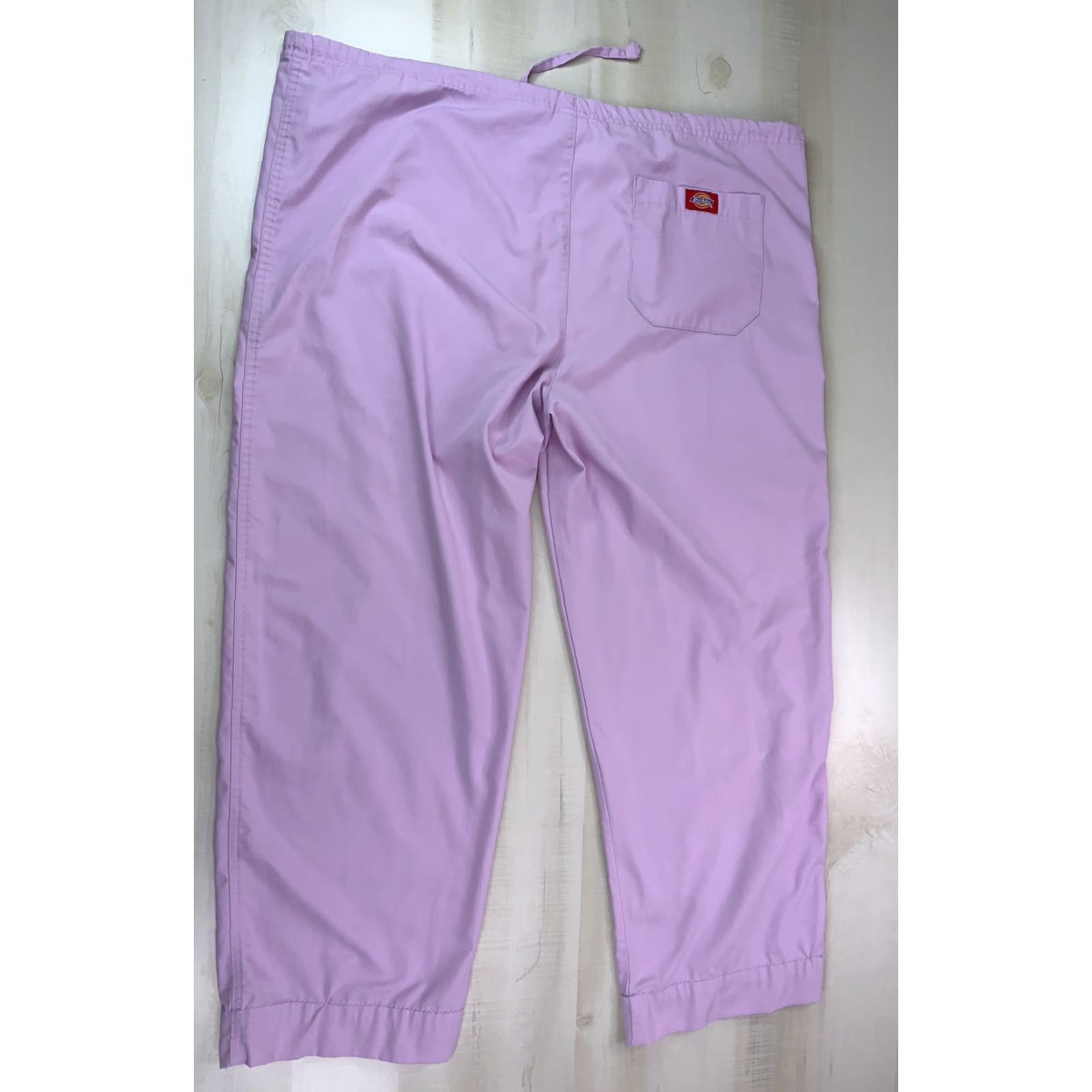 Dickies Dickies Purple Scrub Bottoms Womens L Drawstring Soft Straight Leg Pants-44A Size 36" / US 14 / IT 50 - 7 Thumbnail