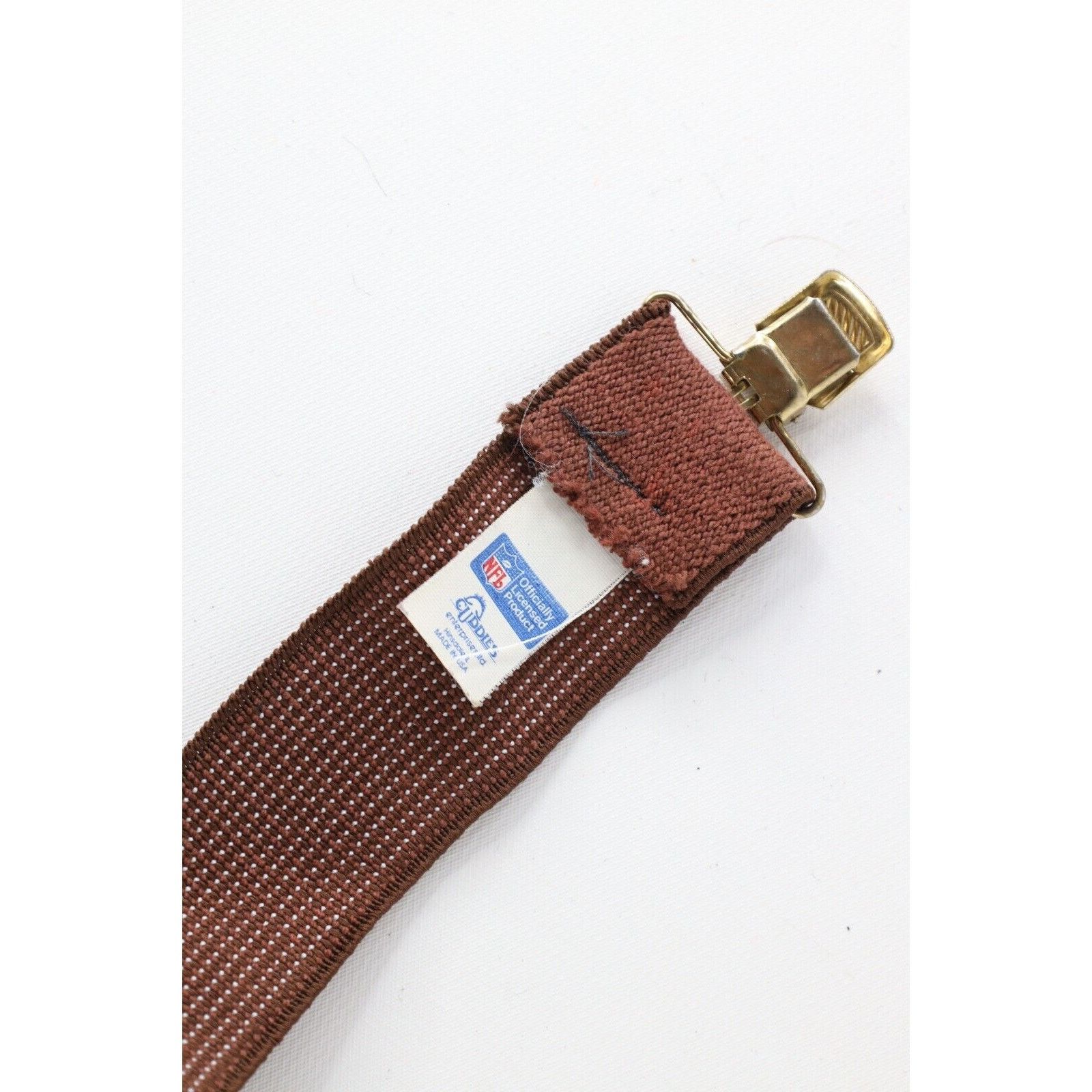 NFL × Vintage Vintage 90s NFL Cleveland Browns Football Pants Suspenders Size ONE SIZE - 6 Thumbnail