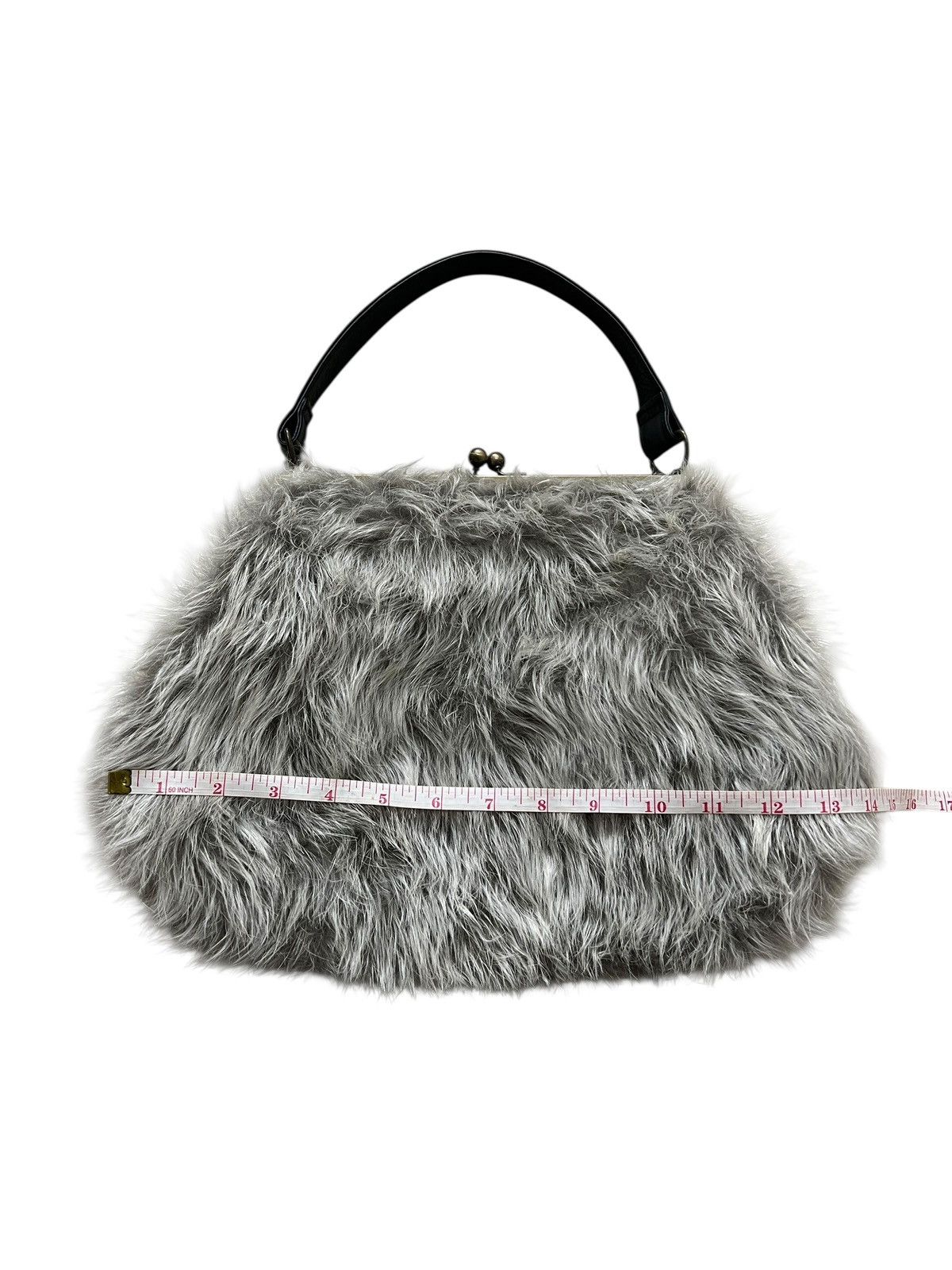 Katharine Hamnett London 1990s Katharine Hamnett London Fur Handle Bag Size ONE SIZE - 21 Thumbnail