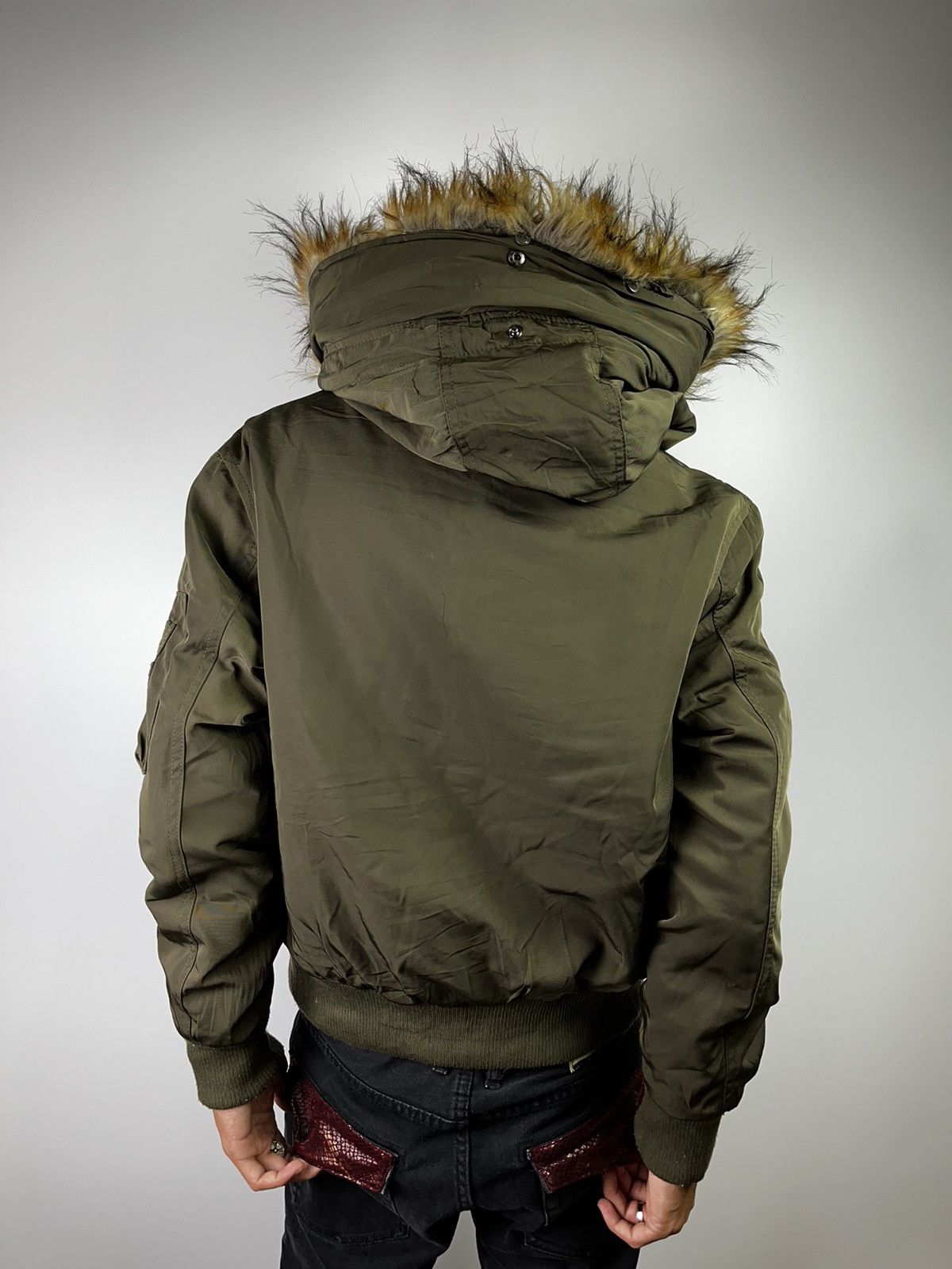 Le Grande Bleu (L.G.B.) Fur jacket winter sesh bliatorm japan ifsixwasnine lgb style Size US M / EU 48-50 / 2 - 2 Thumbnail