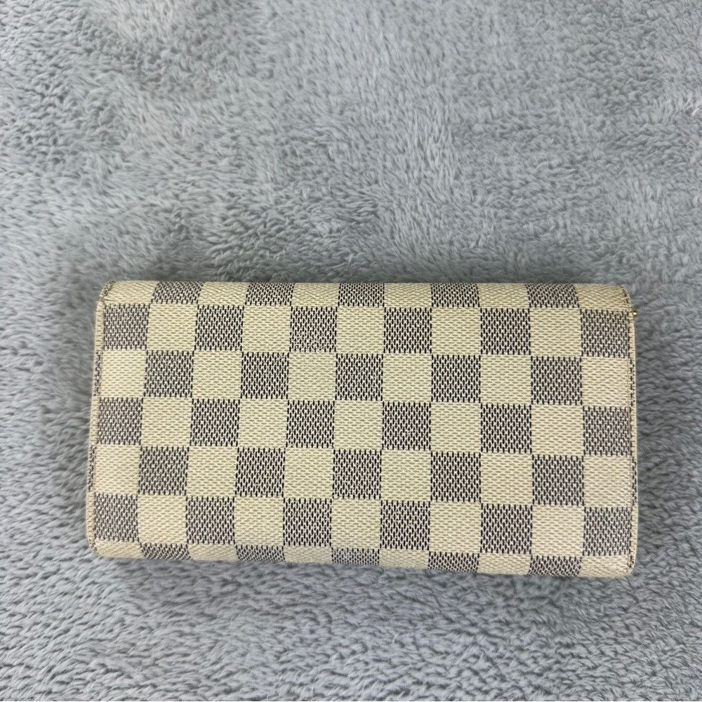 Louis Vuitton Louis Vuitton Authentic Sarah Portefeuille Long Wallet Dami Size ONE SIZE - 3 Thumbnail
