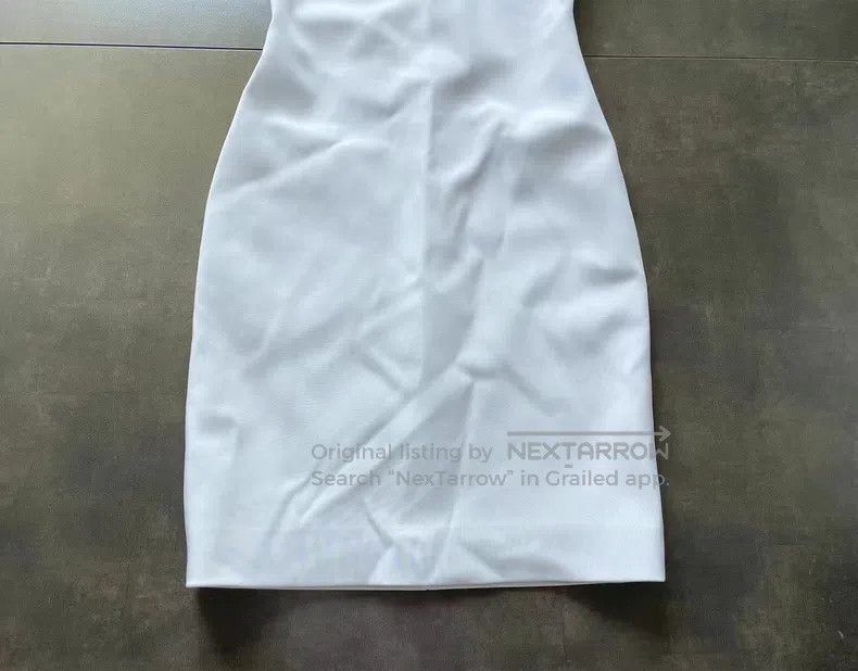 The Row The Row Lime White Dress Size L / US 10 / IT 46 - 3 Thumbnail