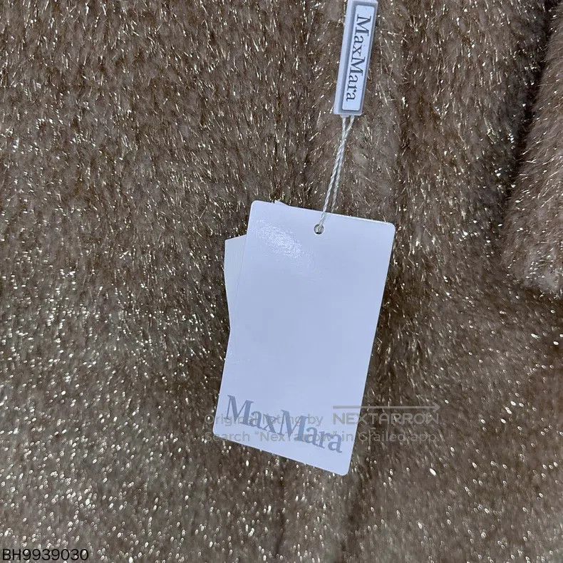 Max Mara Max Mara Gold thread teddy coat Size S / US 4 / IT 40 - 6 Thumbnail