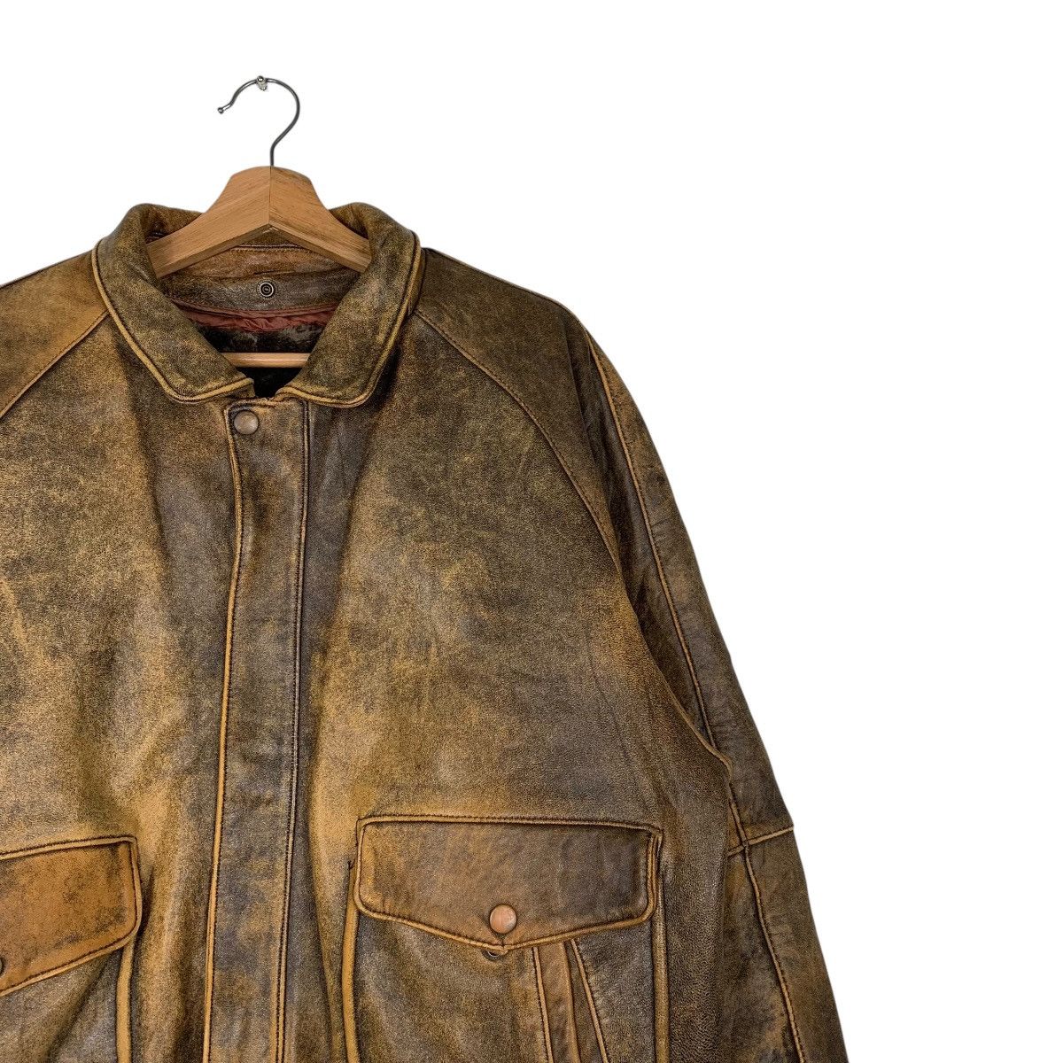 Japanese Brand Japanese Brand Motorcycle Riding Leather Jacket Size US M / EU 48-50 / 2 - 5 Thumbnail