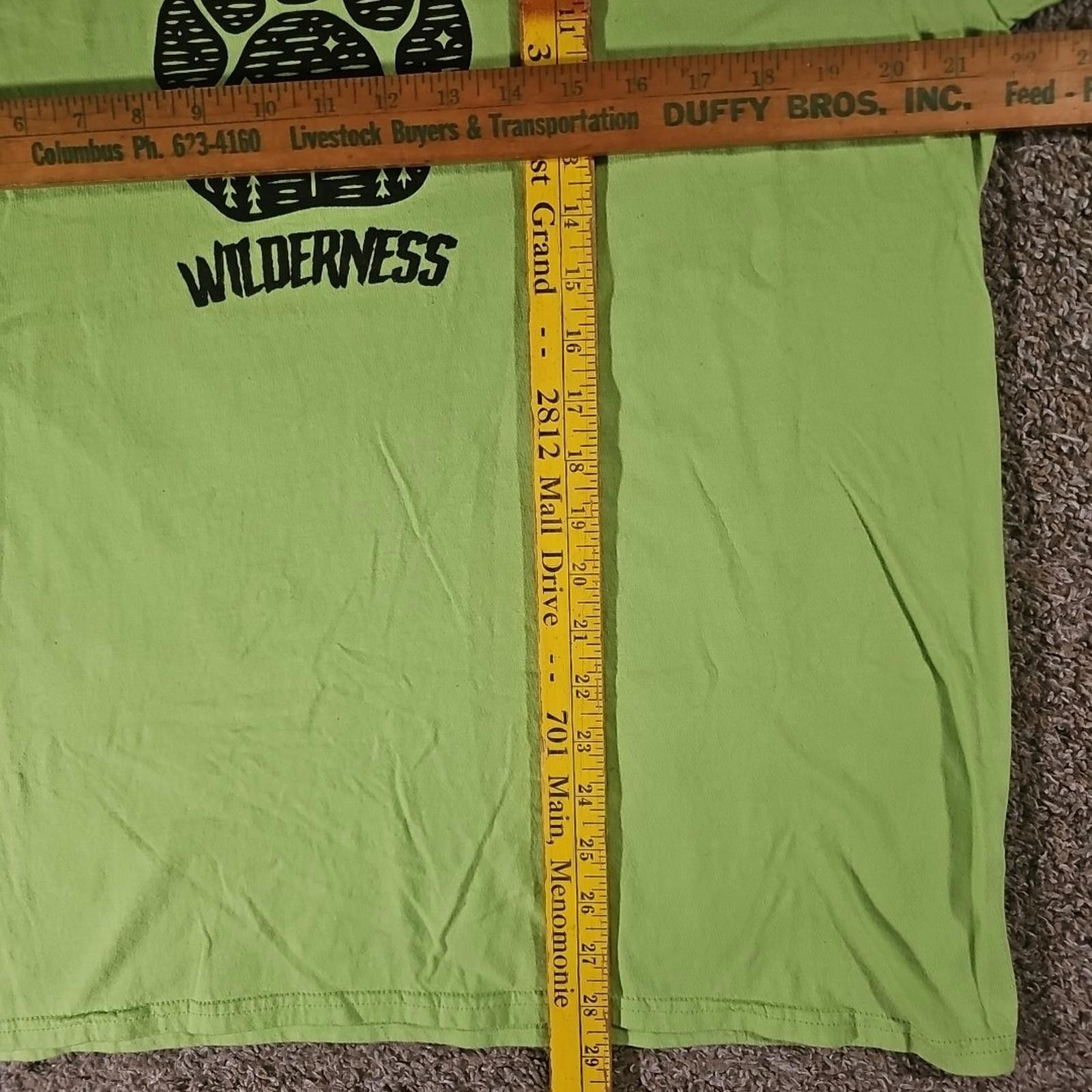 Hanes Hanes Perfect Green Wilderness Frisbee Golf Shirt XL Size US XL / EU 56 / 4 - 4 Thumbnail