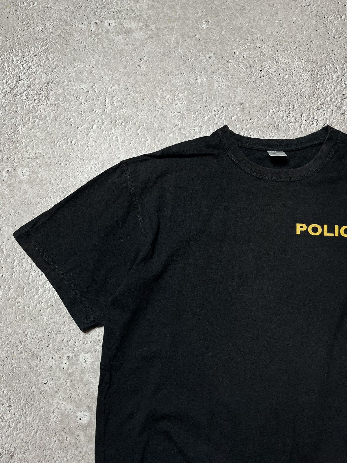 Japanese Brand × Vintage Policie Police polizei vetements tee t-shirt vintage Size US XL / EU 56 / 4 - 3 Thumbnail