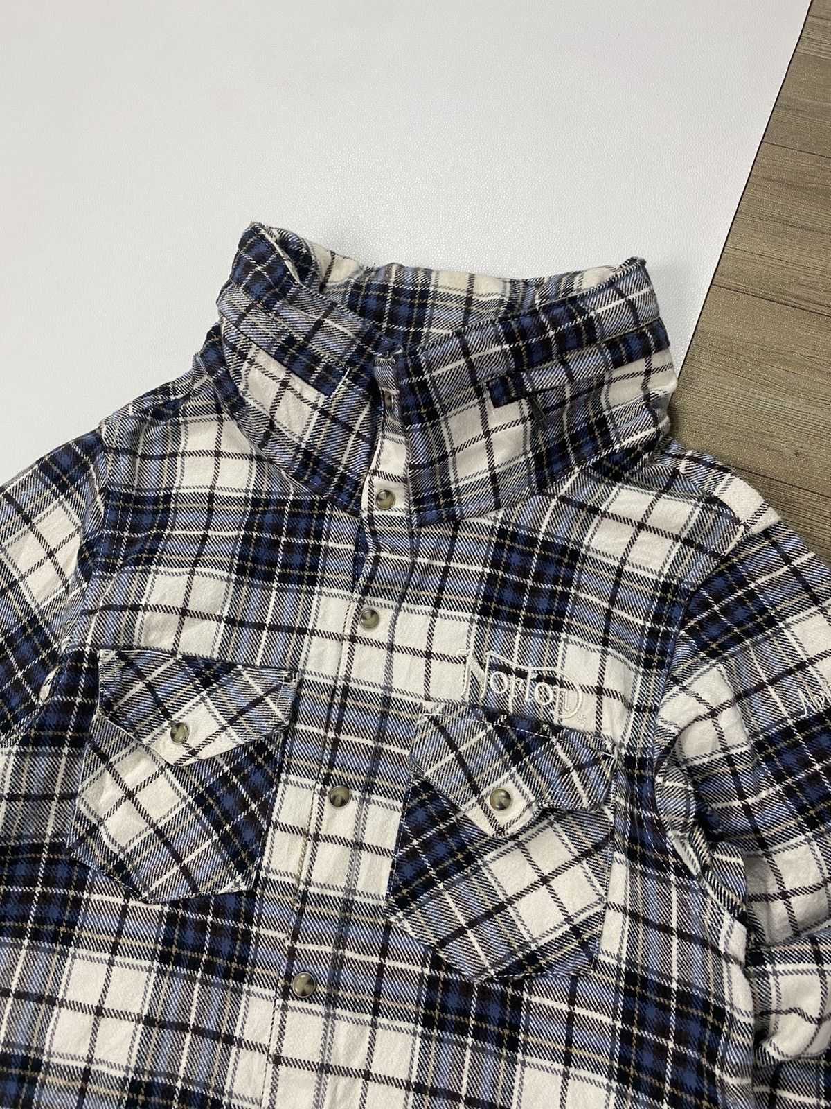 Norton Norton Flanel With Hooded Shirt Size US S / EU 44-46 / 1 - 4 Thumbnail