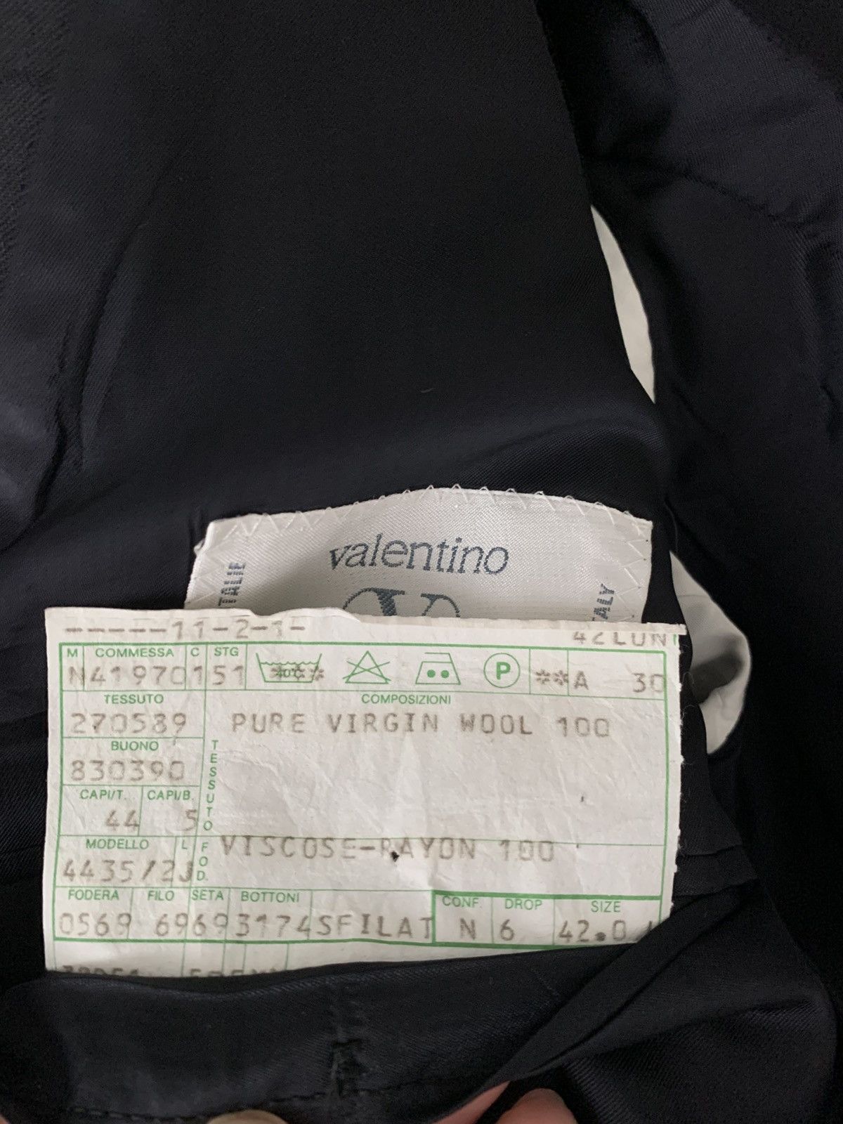 Valentino valentino double-breasted blazer Size 42L - 4 Thumbnail