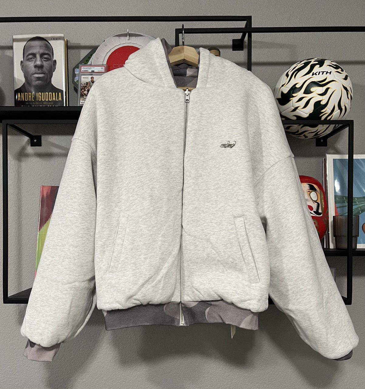 Other Deputy Department 1000 GSM Zipper Hoodie Mono Camo/Gray Size US M / EU 48-50 / 2 - 1 Thumbnail