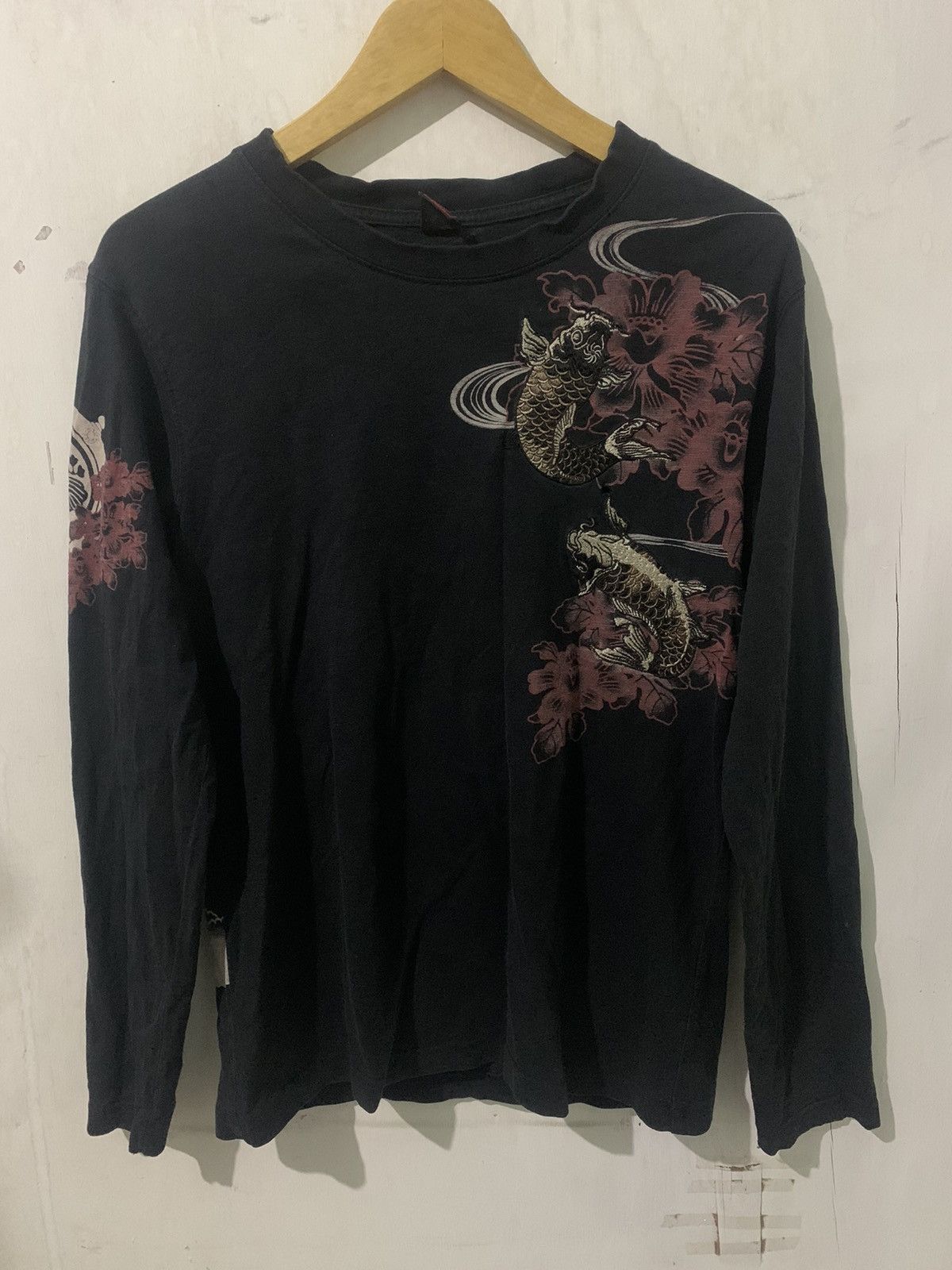 If Six Was Nine × KMRii × Le Grande Bleu (L.G.B.) Long Sleeve Japanese brand yakuza styel Size US M / EU 48-50 / 2 - 2 Thumbnail