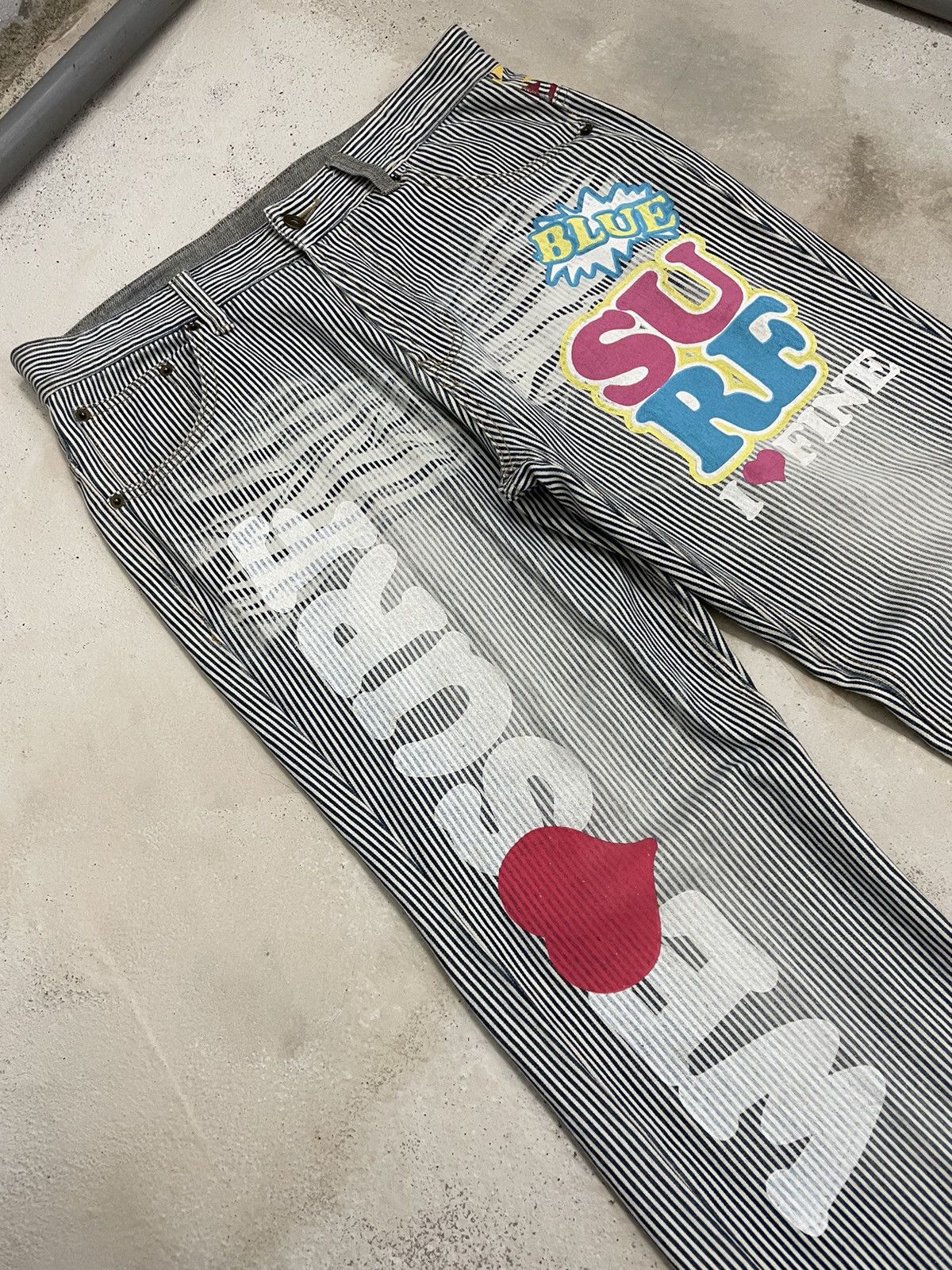 Hysteric Glamour Clone Devgru Y2k Surf Daicock Evisu Tartan Junya Style Size US 33 - 4 Thumbnail