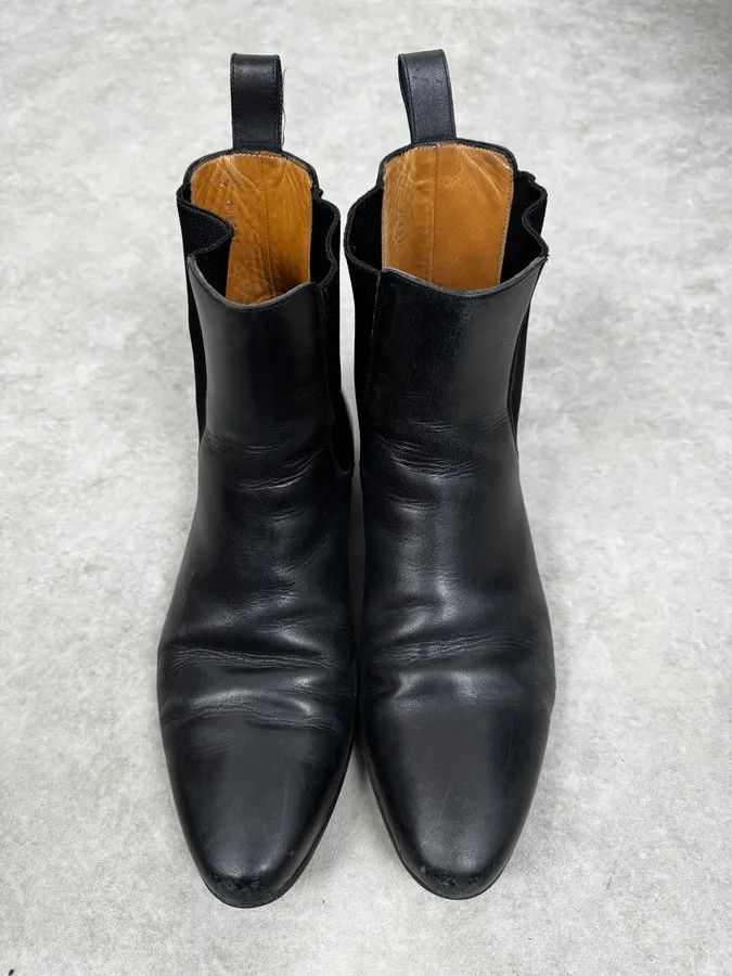 Gucci Gucci Black Minimalist Italian Leather Boots Size US 9.5 / EU 42-43 - 4 Thumbnail