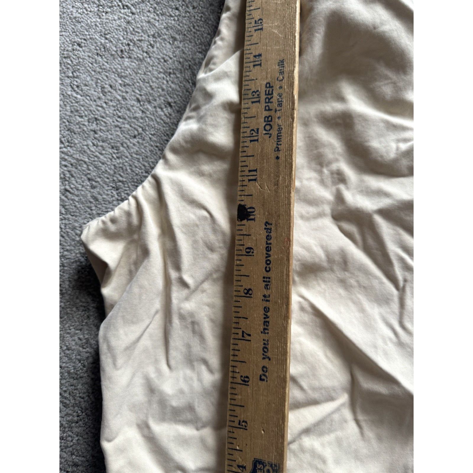 Lands' End Lands' End Chino Shorts Mens 34 Flat Front 9" Inseam Beige Cotton Twill Pockets Regular Rise 34 Waist Mens Body (N/A not used) Size US 34 / EU 50 - 6 Thumbnail