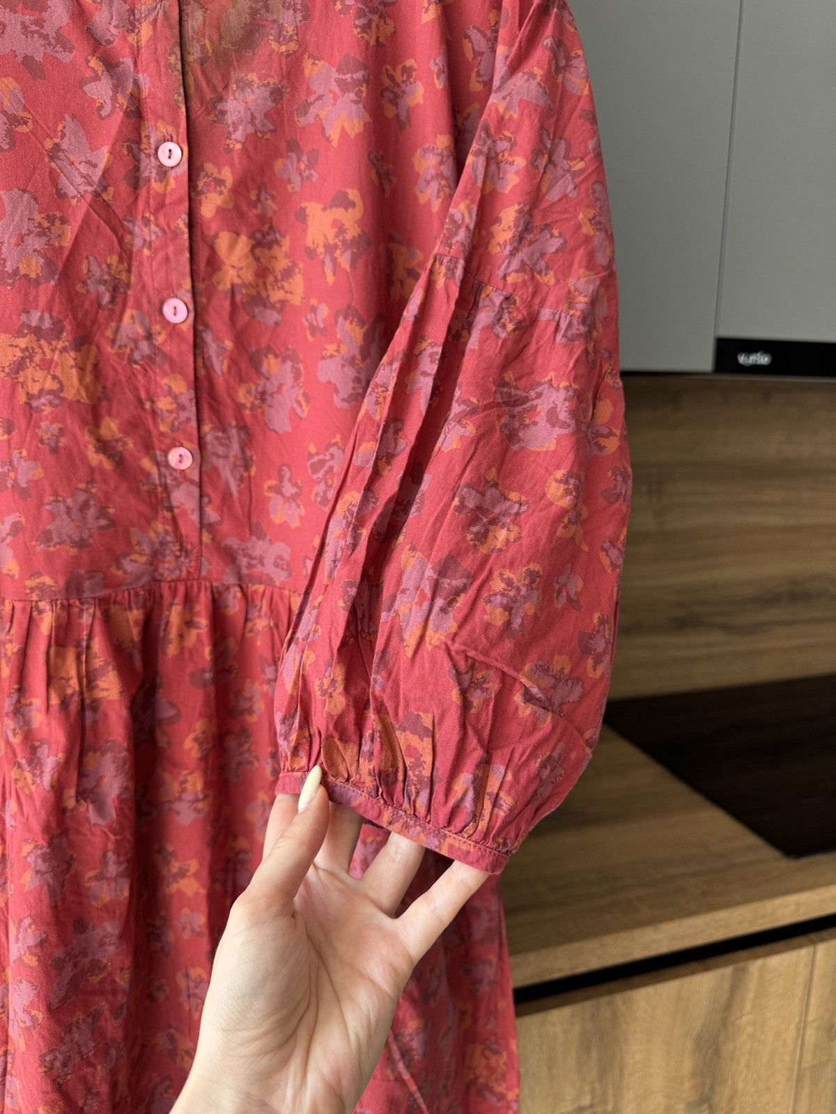 Gudrun Sjoden GUDRUN SJODEN Flower Print Dress Size M / US 6-8 / IT 42-44 - 3 Thumbnail