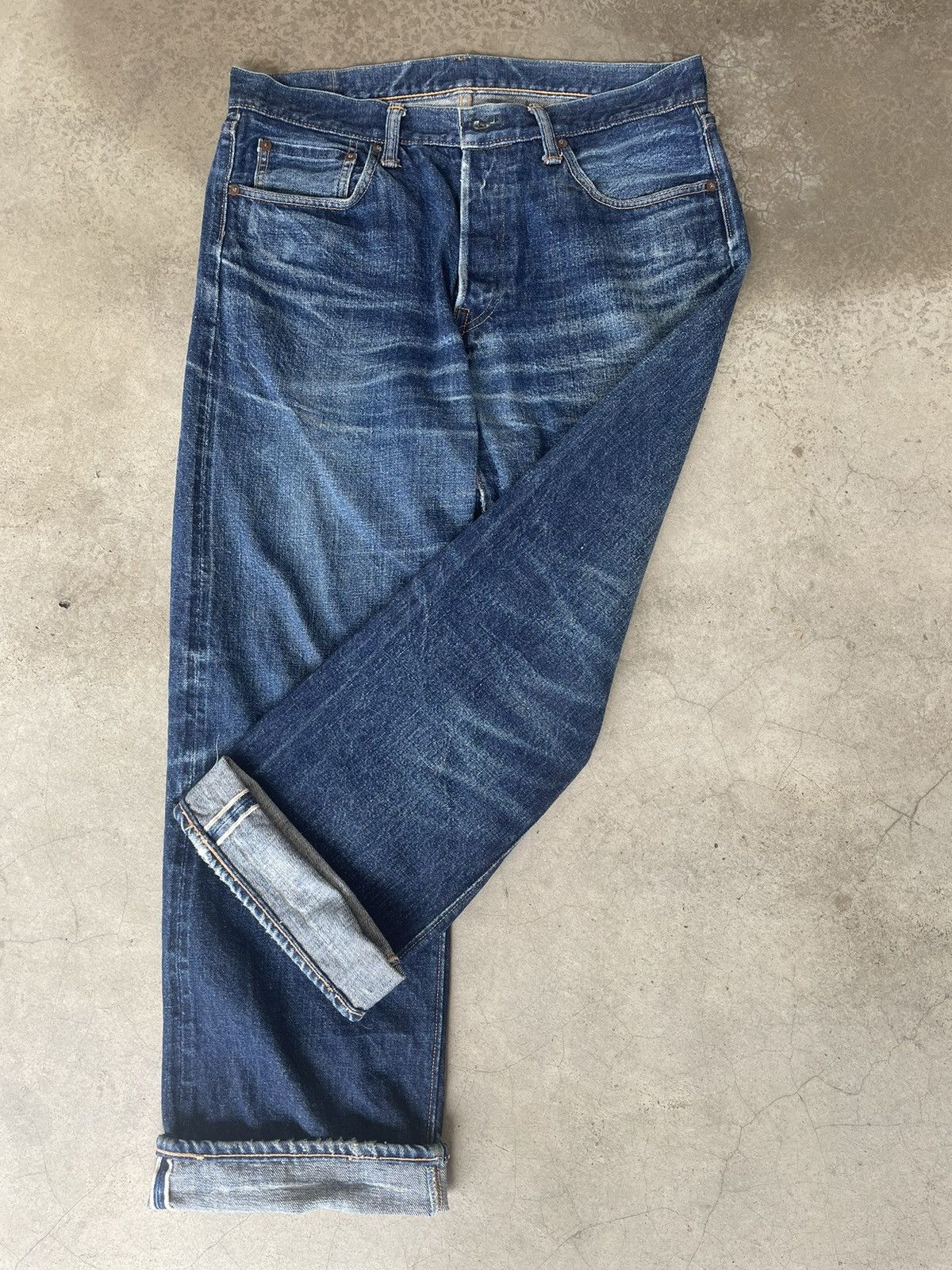 Warehouse Japanese Brand Warehouse Selvage Denim Size US 33 - 2 Thumbnail