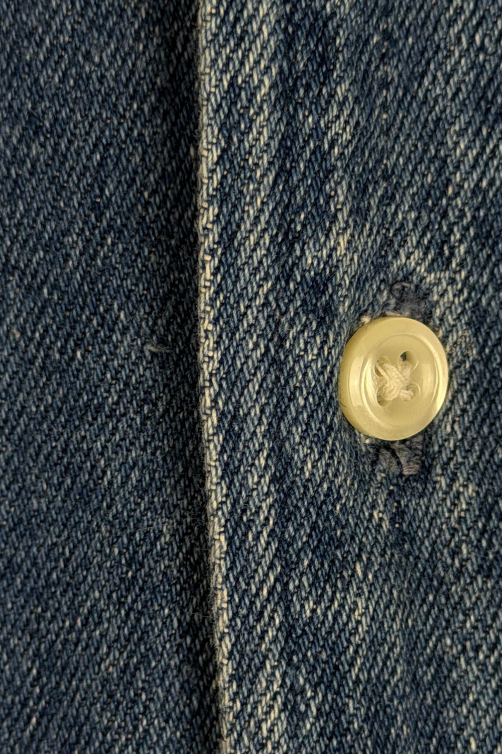 c.1995 Polo Country Ralph Lauren Denim Button Down Shirt image 6