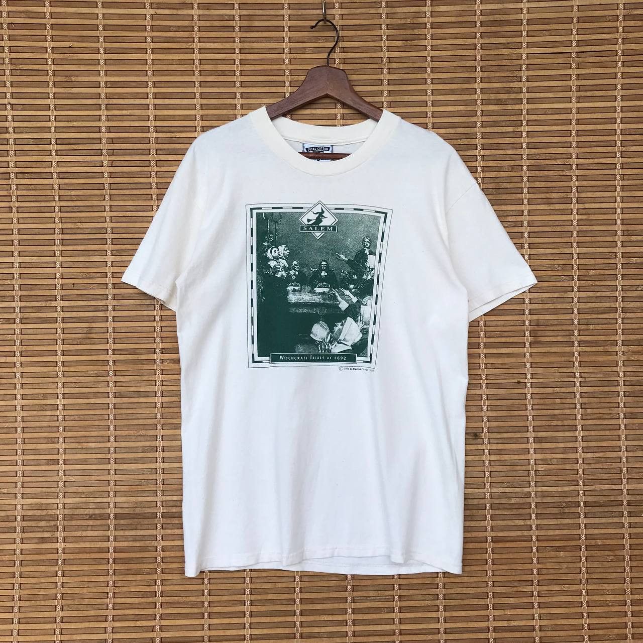 Salem Sportswear × Vintage RARE VINTAGE 1994 SALEM XTREME DESIGN WITCHCRAFT TRIALS Size US M / EU 48-50 / 2 - 1 Thumbnail