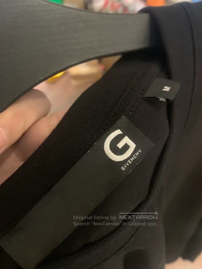 Givenchy Givenchy Black Long Sleeve T-Shirt Size US M / EU 48-50 / 2 - 5 Thumbnail