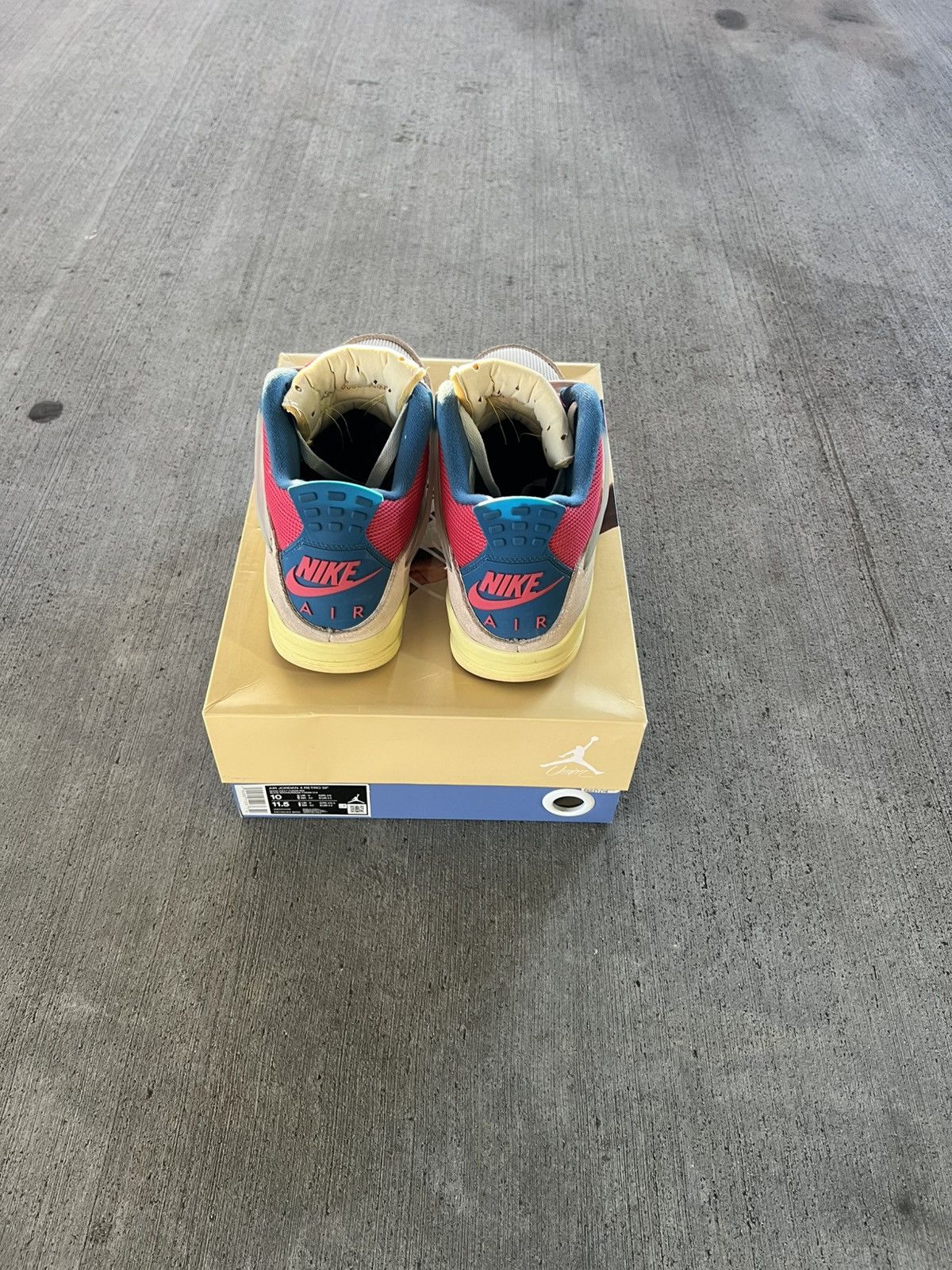 Jordan Brand jordan 4 retro union guava ice (basically new) Size US 10 / EU 43 - 7 Thumbnail