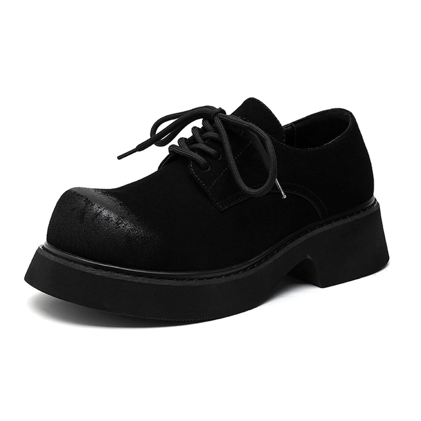 Other Trendy Black Platform Oxfords Size US 9 / EU 42 - 2 Thumbnail