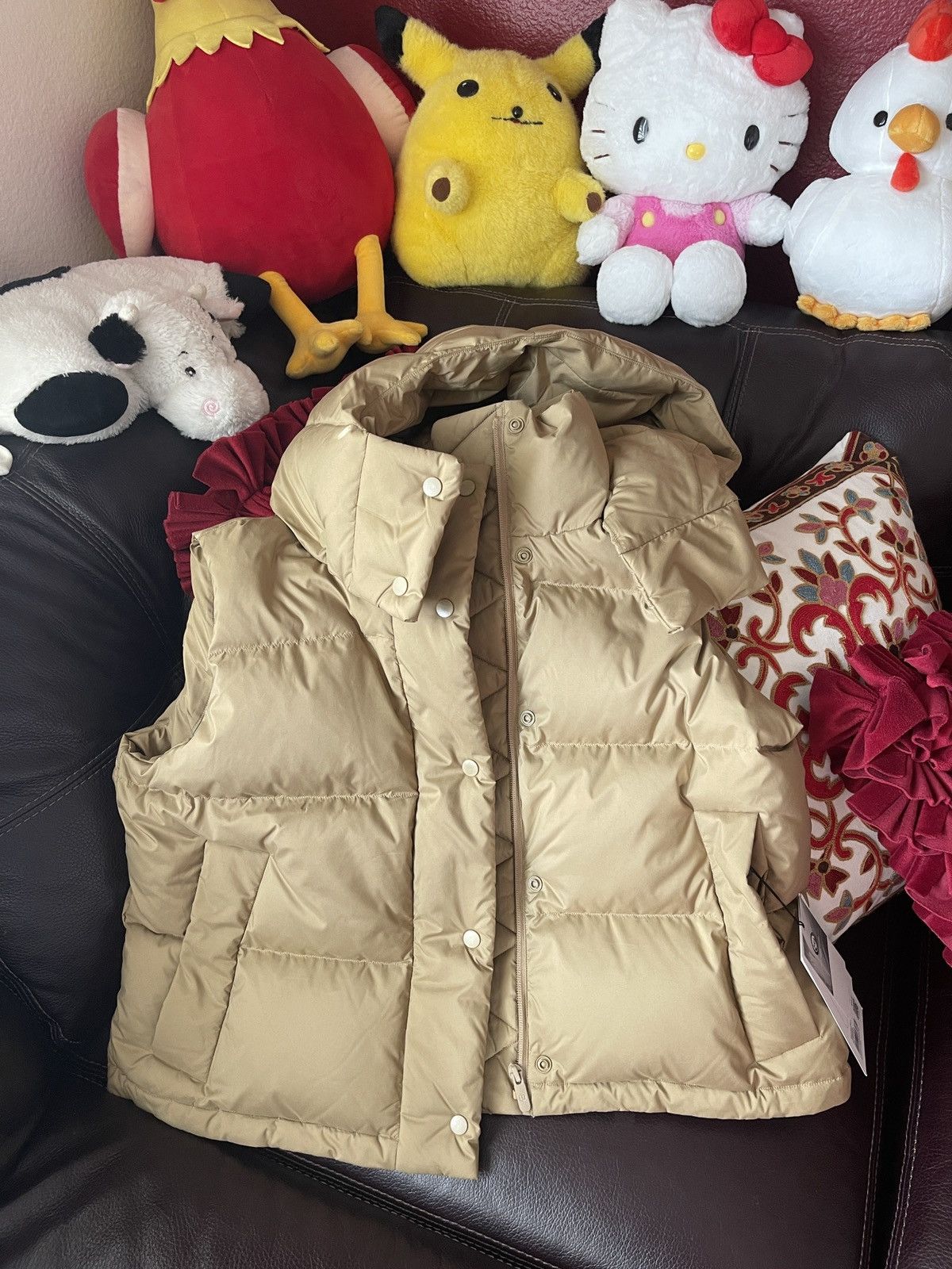 Lululemon Lululemon Wunder Puff Cropped Vest Filbert Tan / Trench Size M / US 6-8 / IT 42-44 - 11 Thumbnail