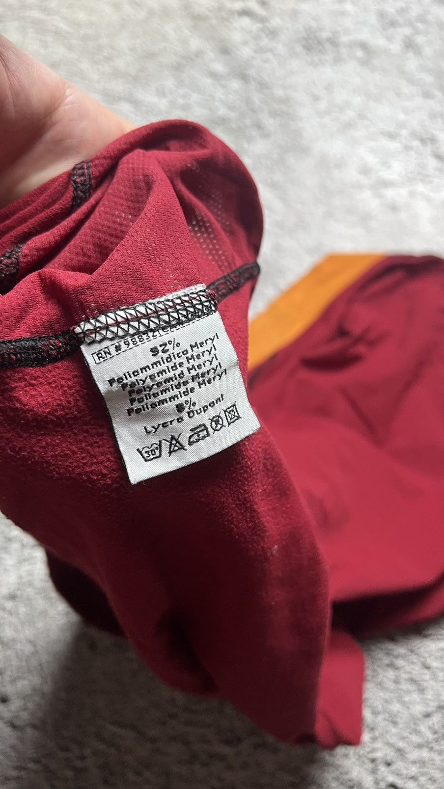 Kappa 2002-2003 AS Roma Italy🇮🇹 mazda kappa gara jersey vintage Y2K Size US L / EU 52-54 / 3 - 5 Thumbnail